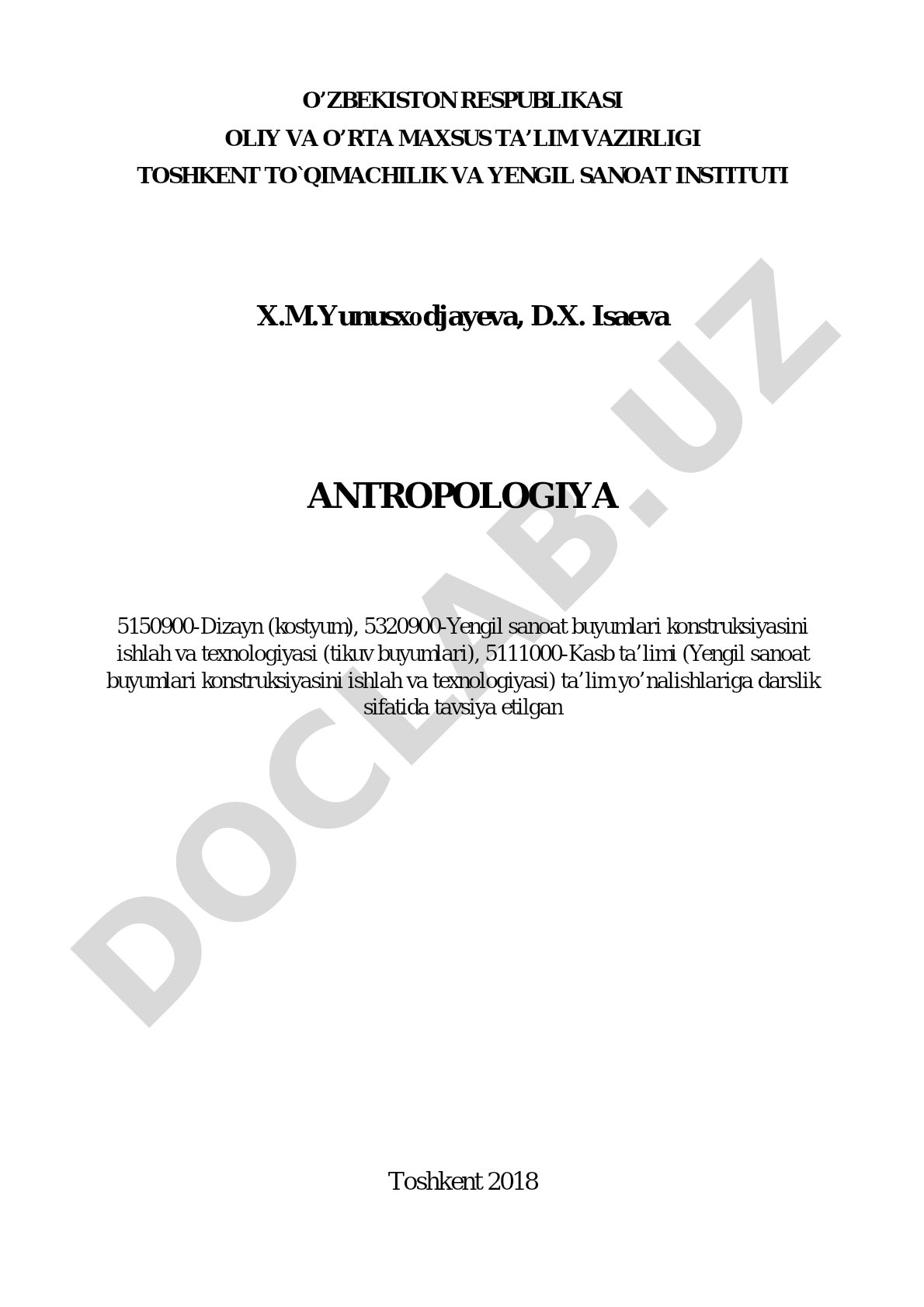 Antropologiya