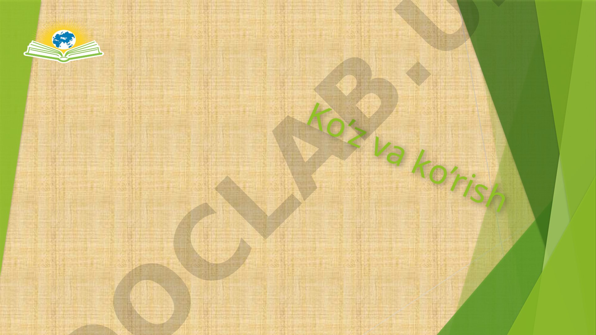 Ko'z va ko'rish
