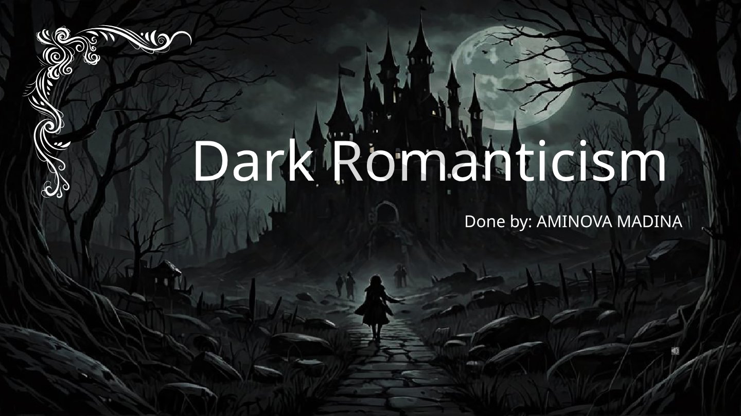 Dark Romanticism and the Human Psyche in 19th-Century English Literature