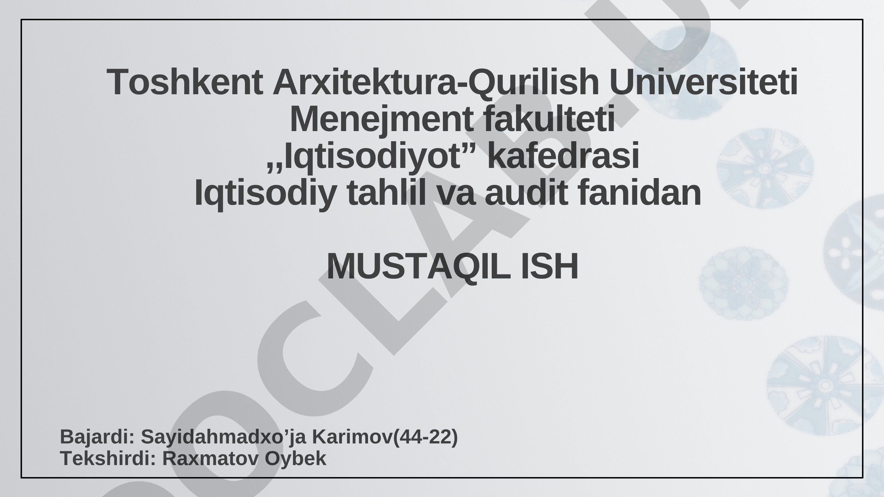 Auditdagi avtomatizatsiya va raqamlashtirish tendensiyalari