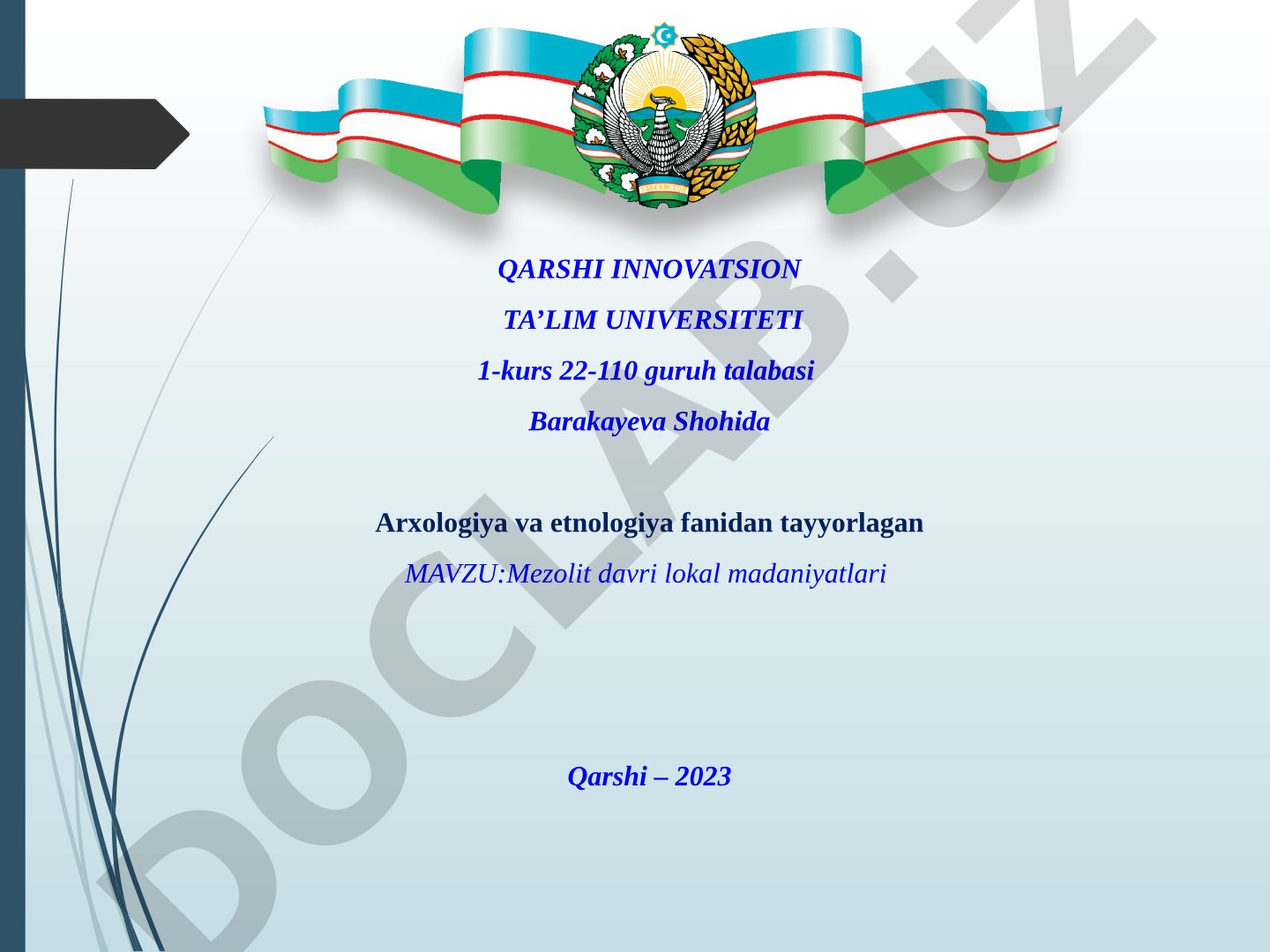 Mezolit davri lokal madaniyatlari
