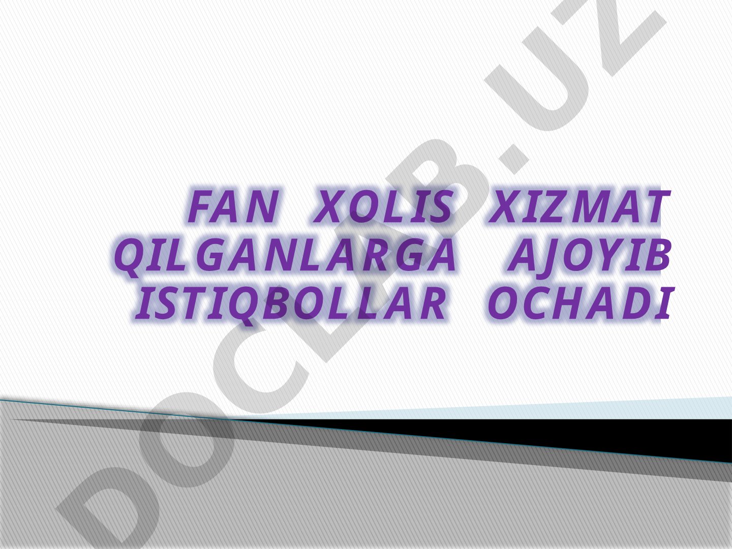 Mexanik energiyaning saqlanish qonuni
