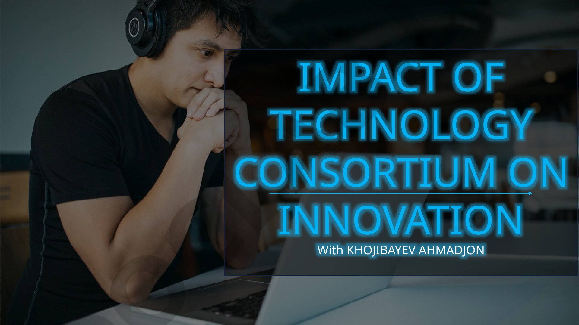 Impact of technology consortium on innovation