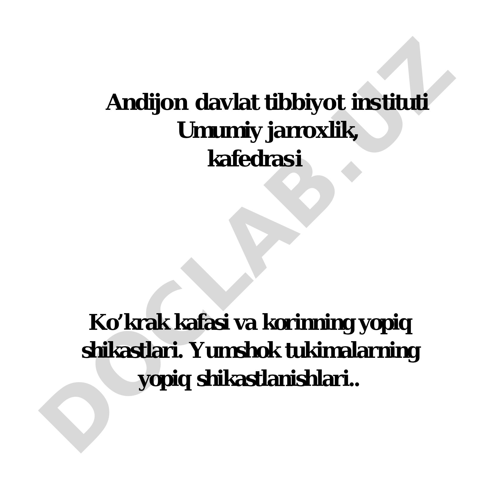 Metadata yaratish qoidalari va kategoriyalar ro'yxati