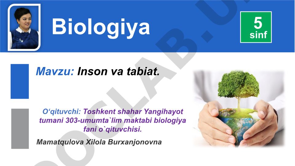 Insonning tabiatga ijobiy va salbiy ta'siri