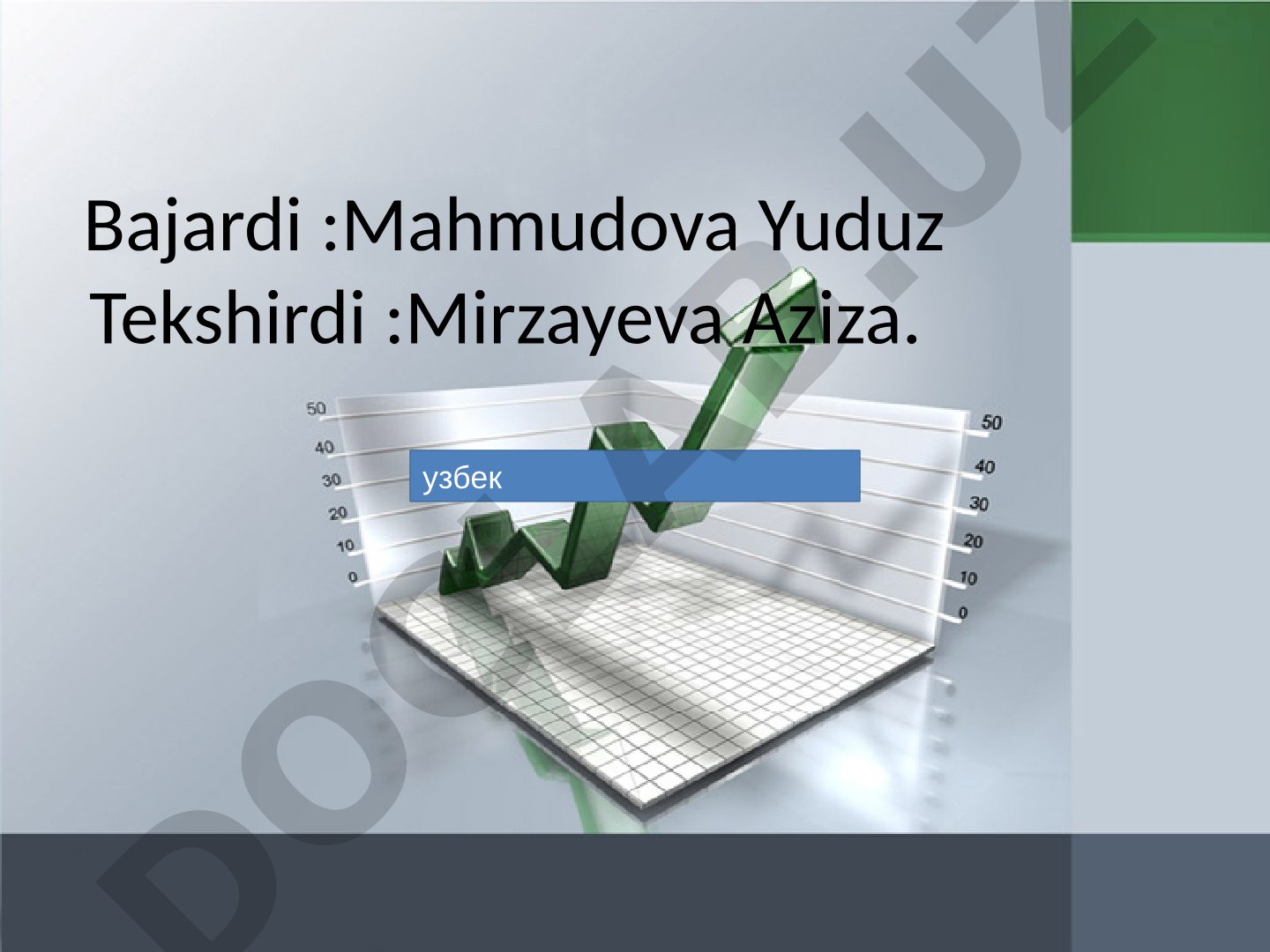 O‘zbekiston Respublikasi davlat byudjeti va byudjet huquqi