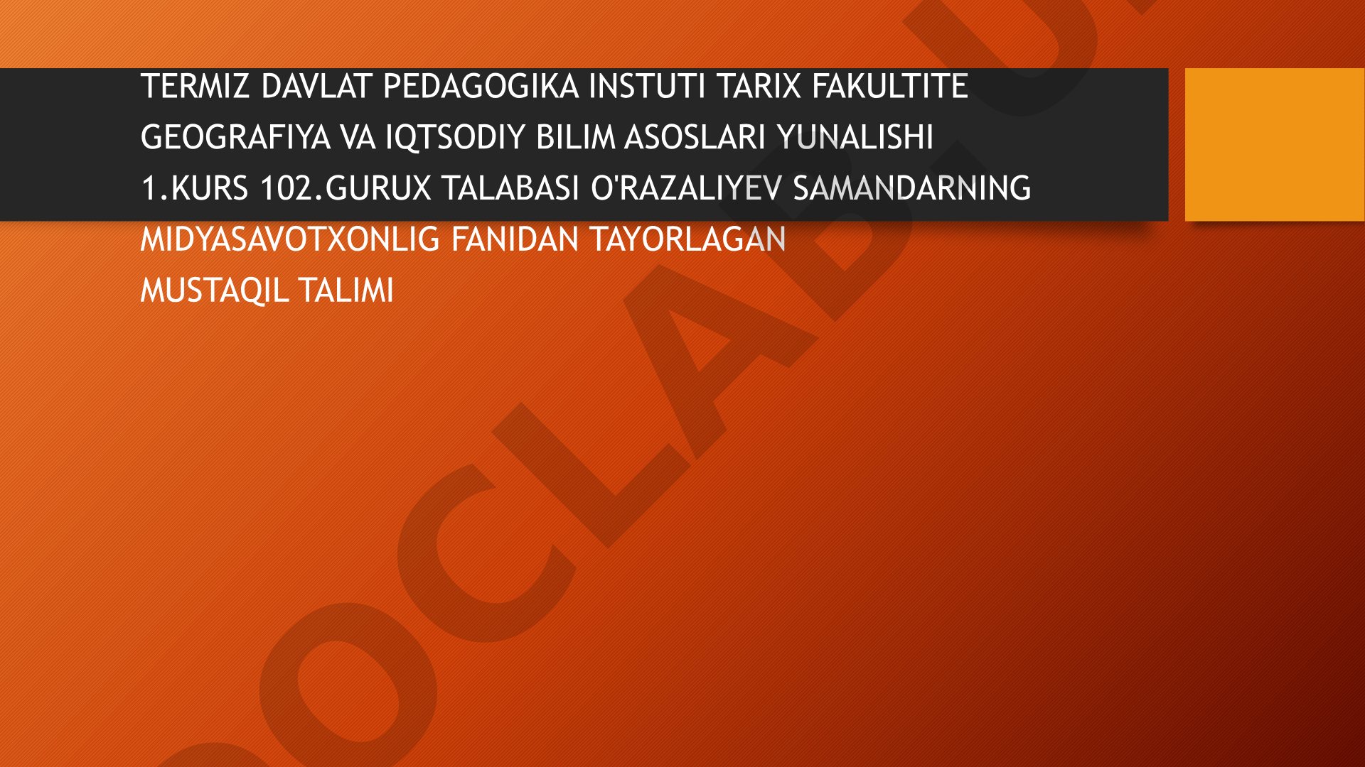media va axborot savodxonligi konsepsiyasi