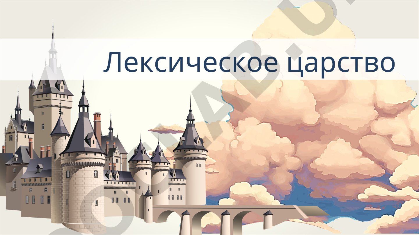 Лексическое царство: синонимы, антонимы и омонимы
