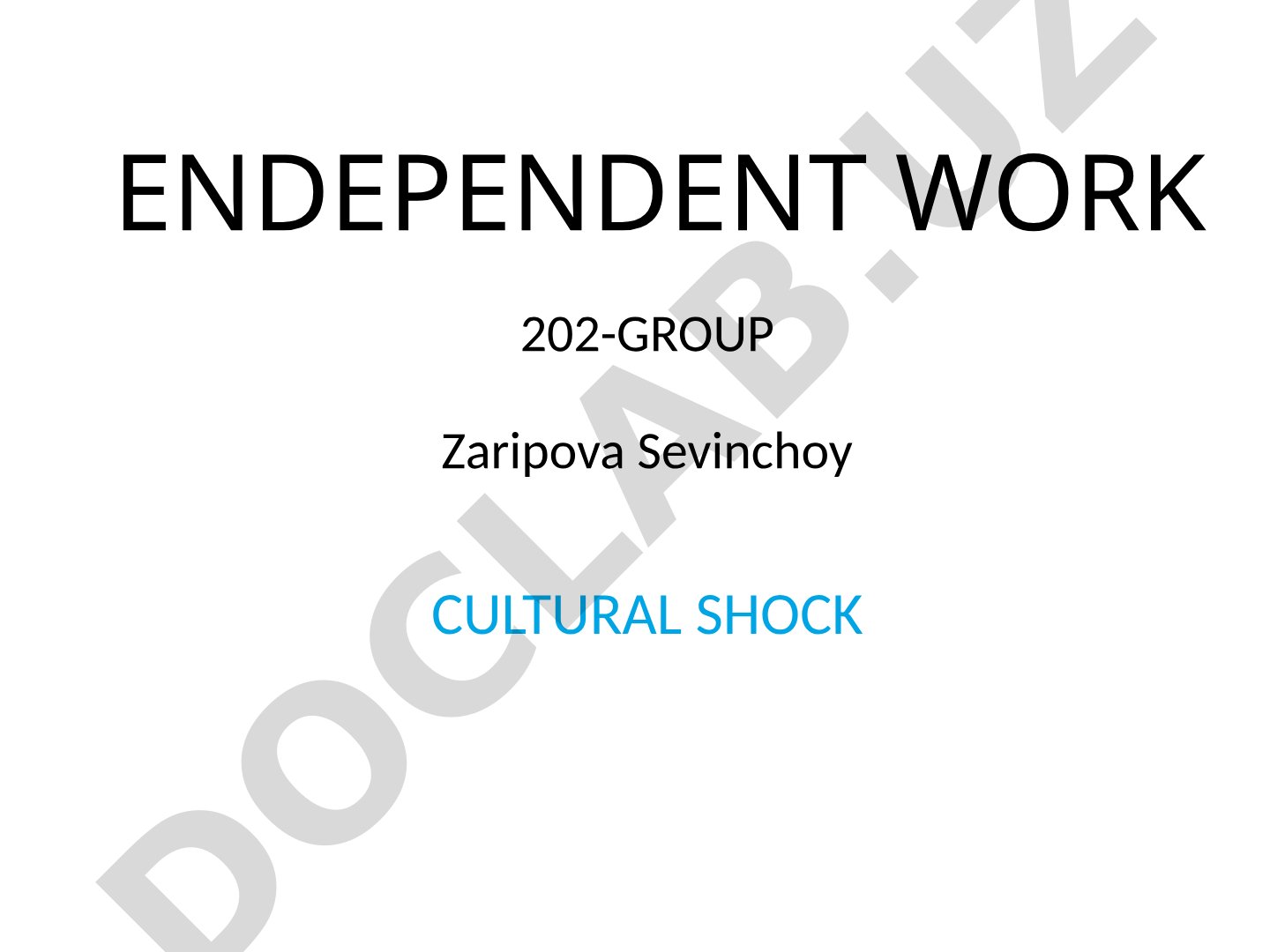 The presentation explores the concept of cultural shock
