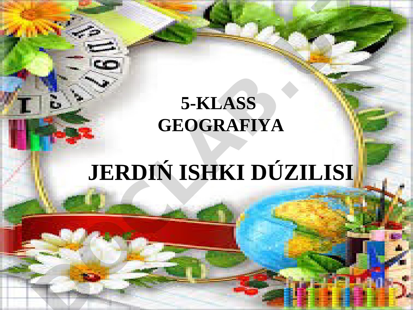 JERDIŃ ISHKI DÚZILISI