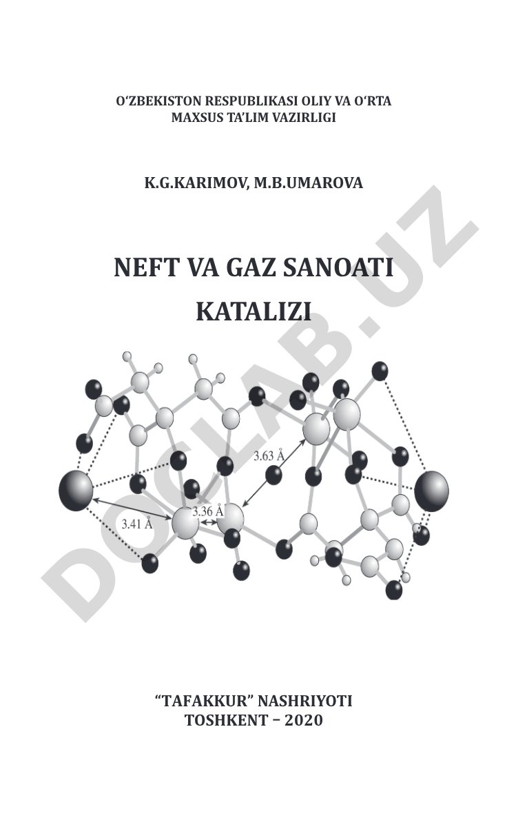 Neft va gaz sanoati katalizi