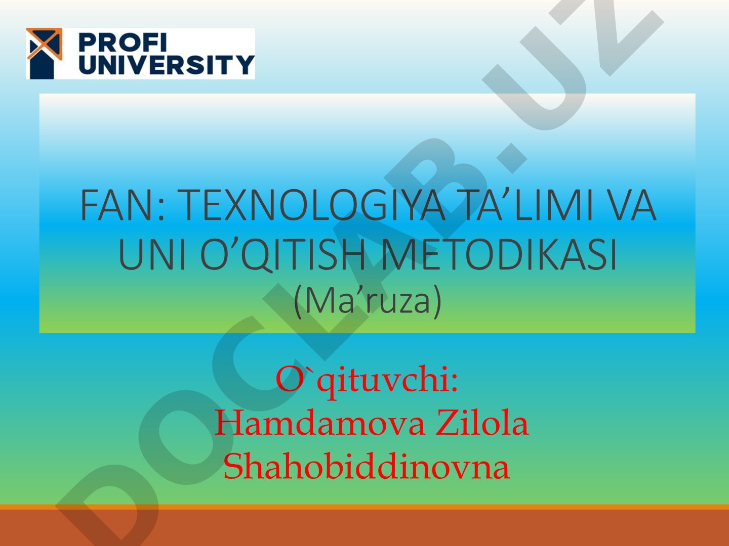 Texnologiya darslarida xorijiy ta’lim tizimidan foydalanish. Texnologiya darslarida STEM ta’limi
