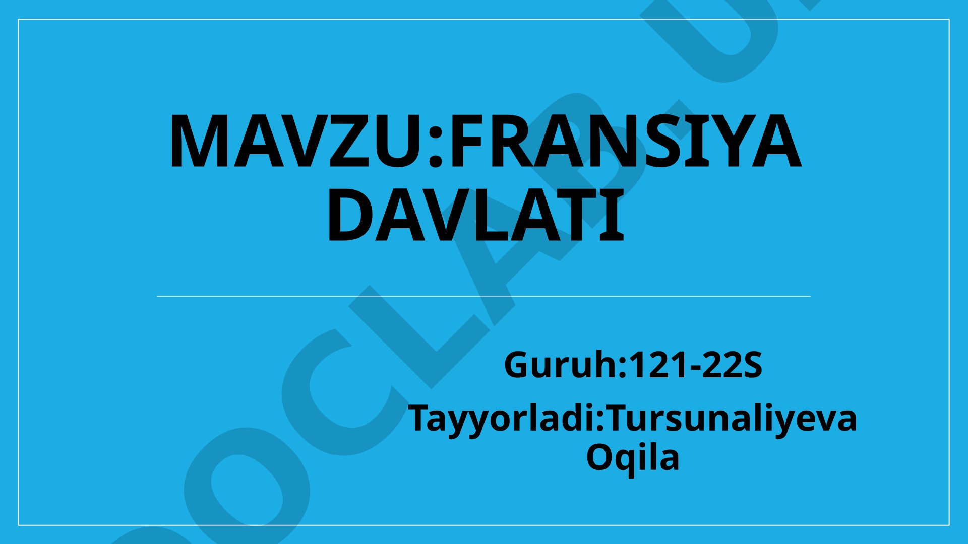 Fransiya davlati