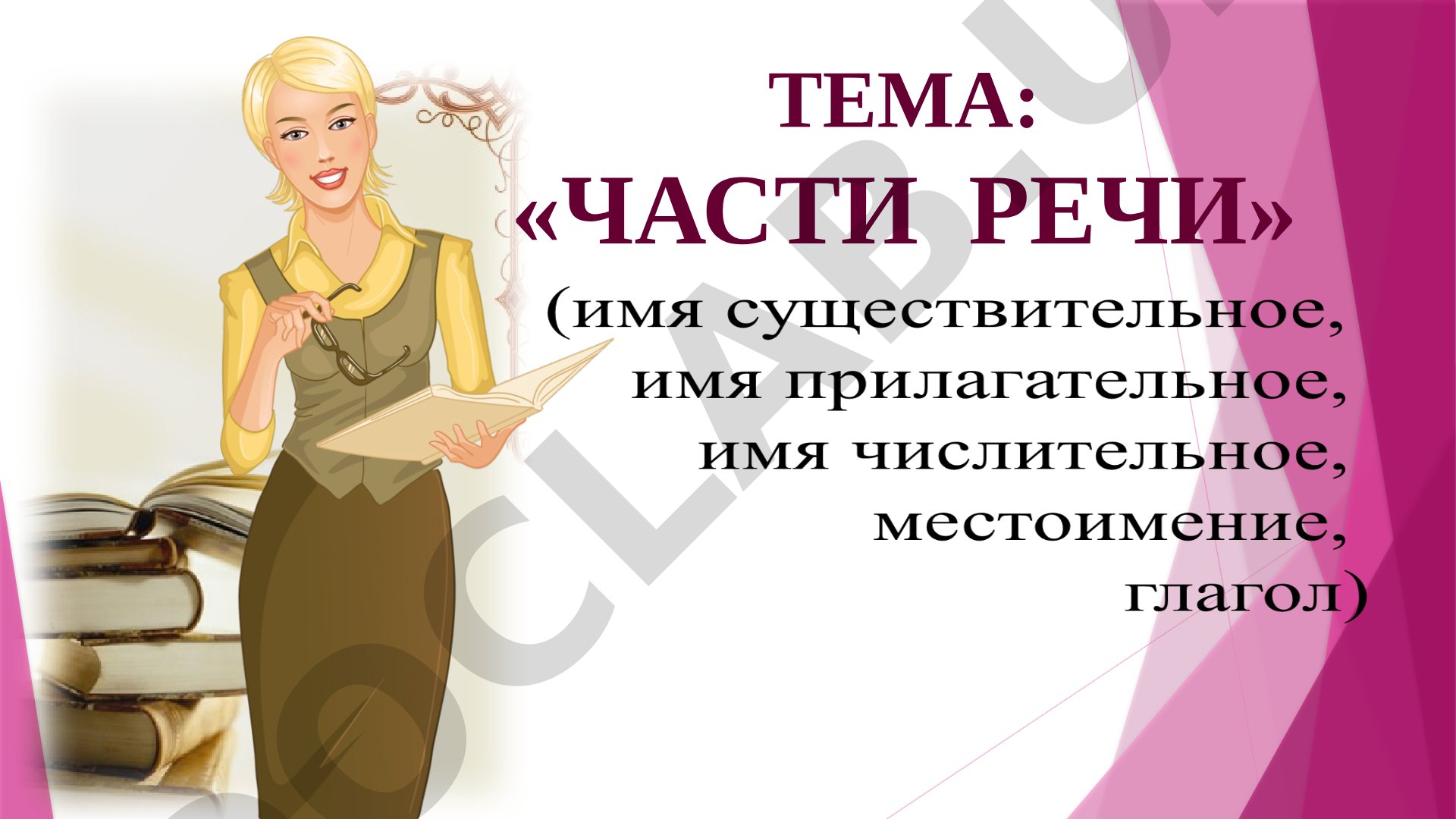 Части речи