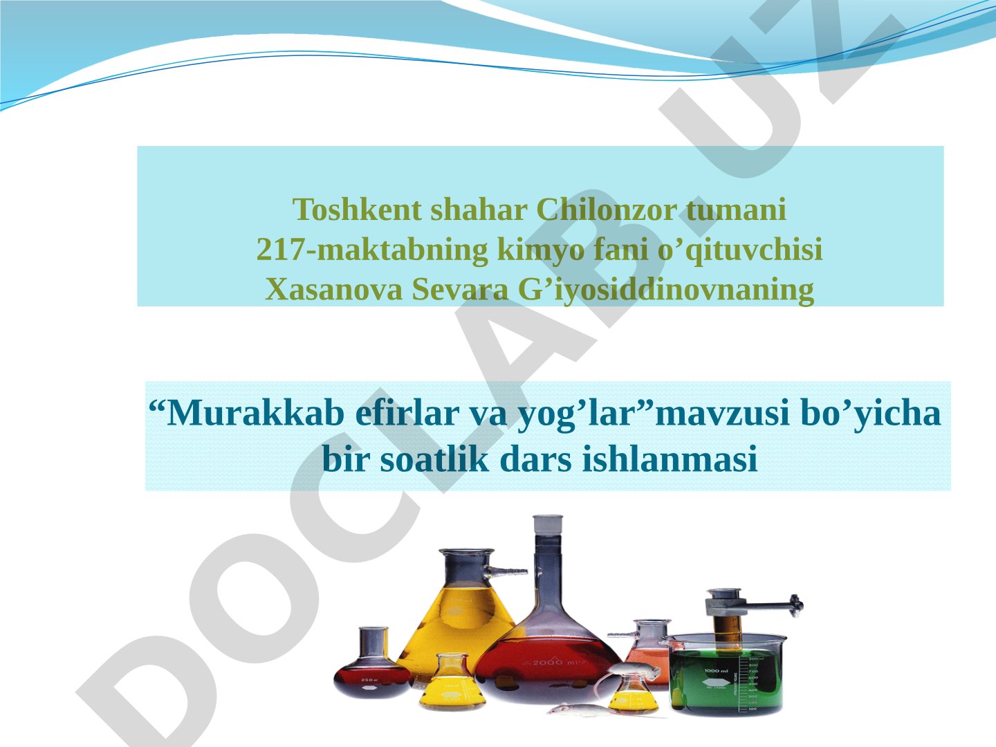 Murakkab efirlar va yog'lar