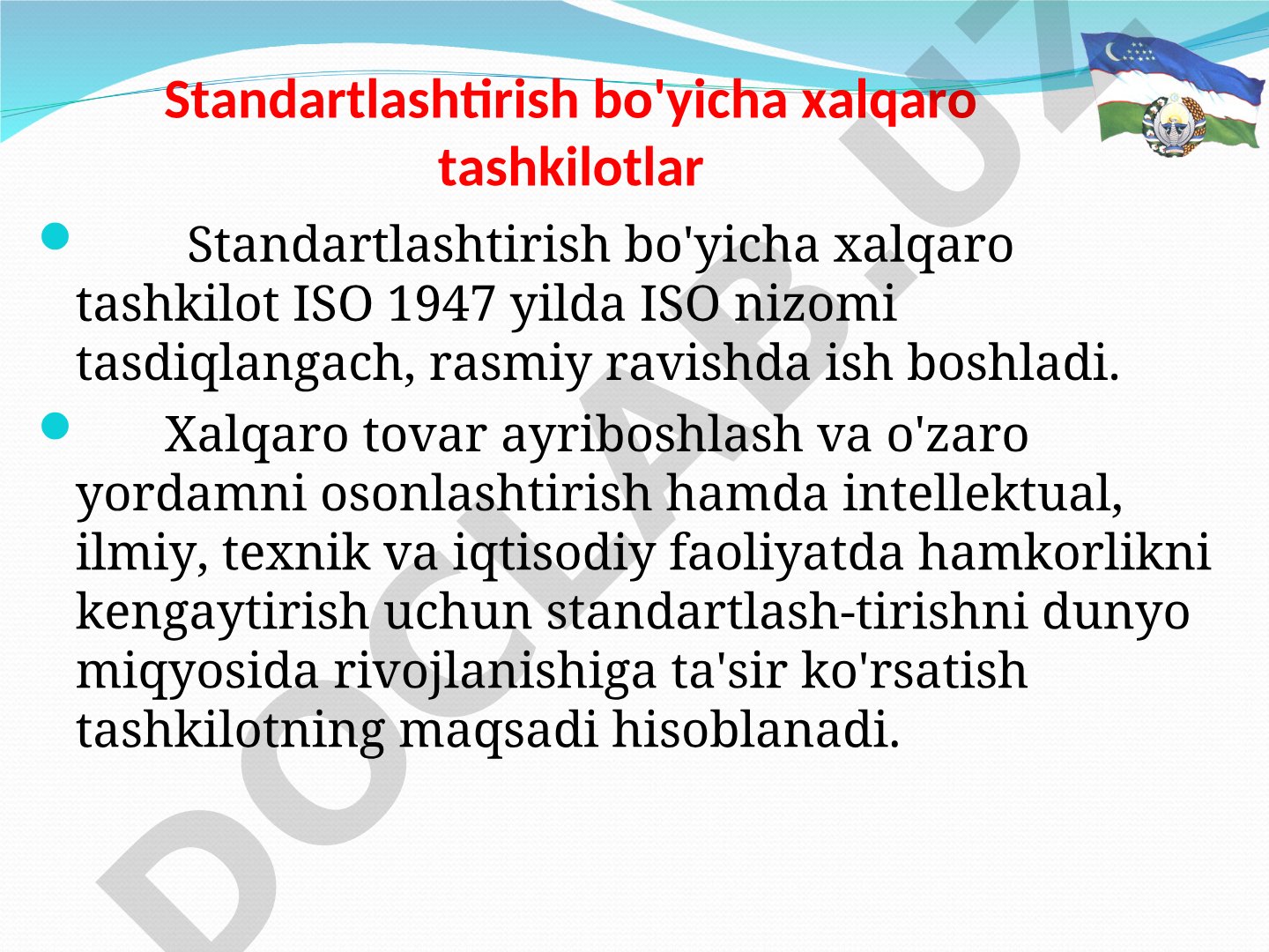 Texnik jihatdan tartibga solish to‘g‘risidagi qonun sharhi