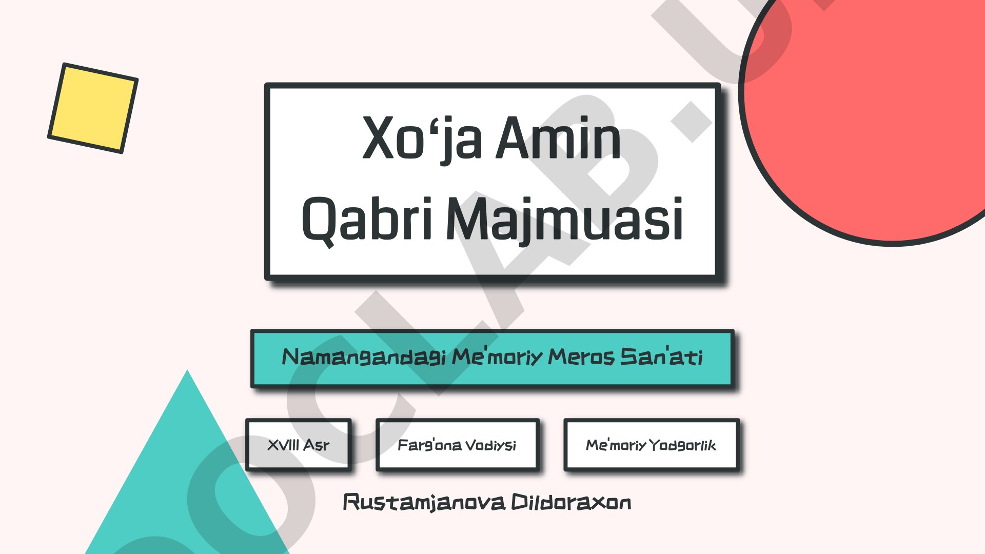 Xoʻja Amin Qabri majmuasi