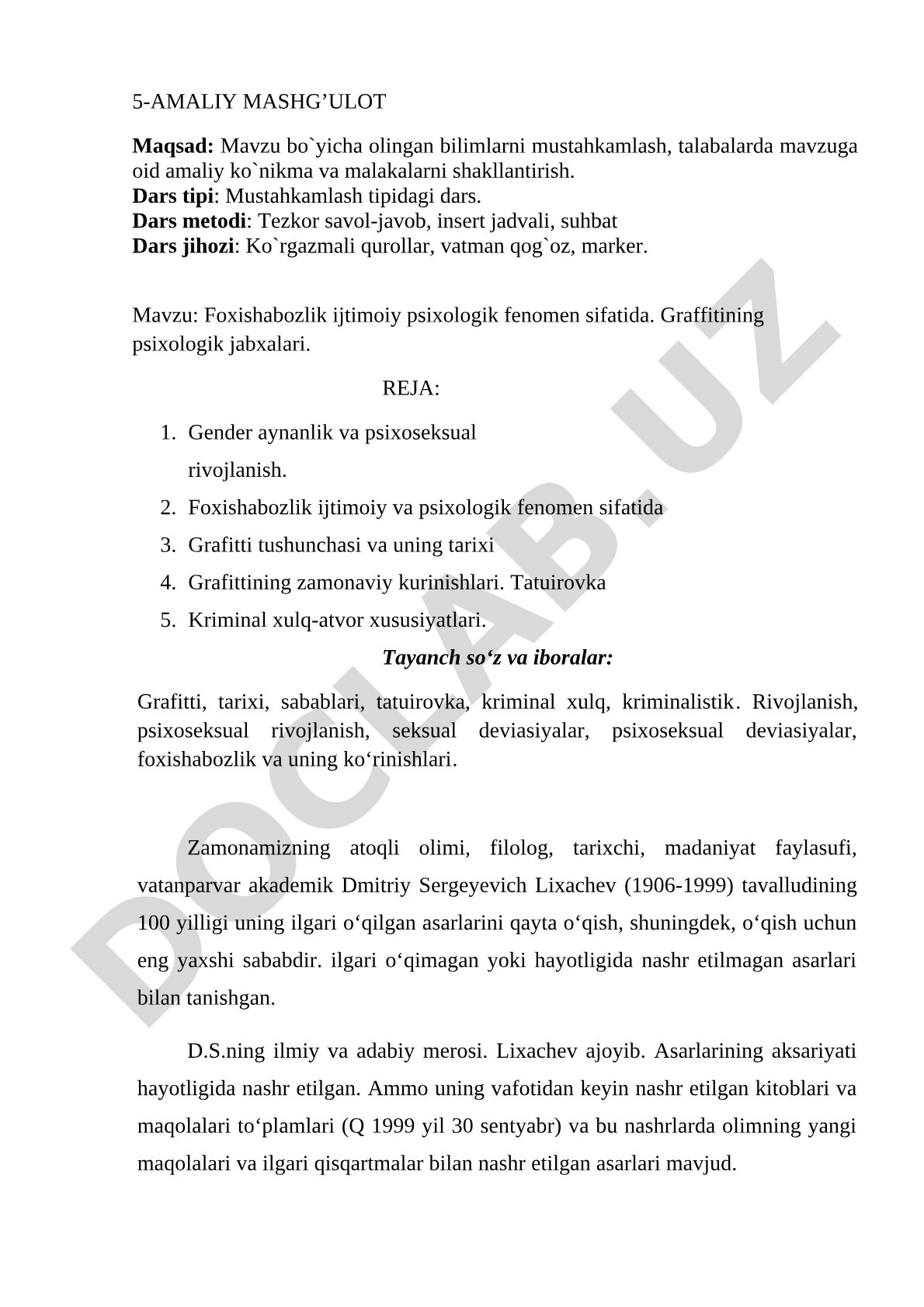 Foxishabozlik ijtimoiy psixologik fenomen sifatida