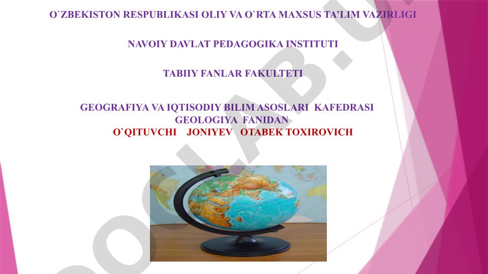 Endogen geologik jarayonlar va magmatizm
