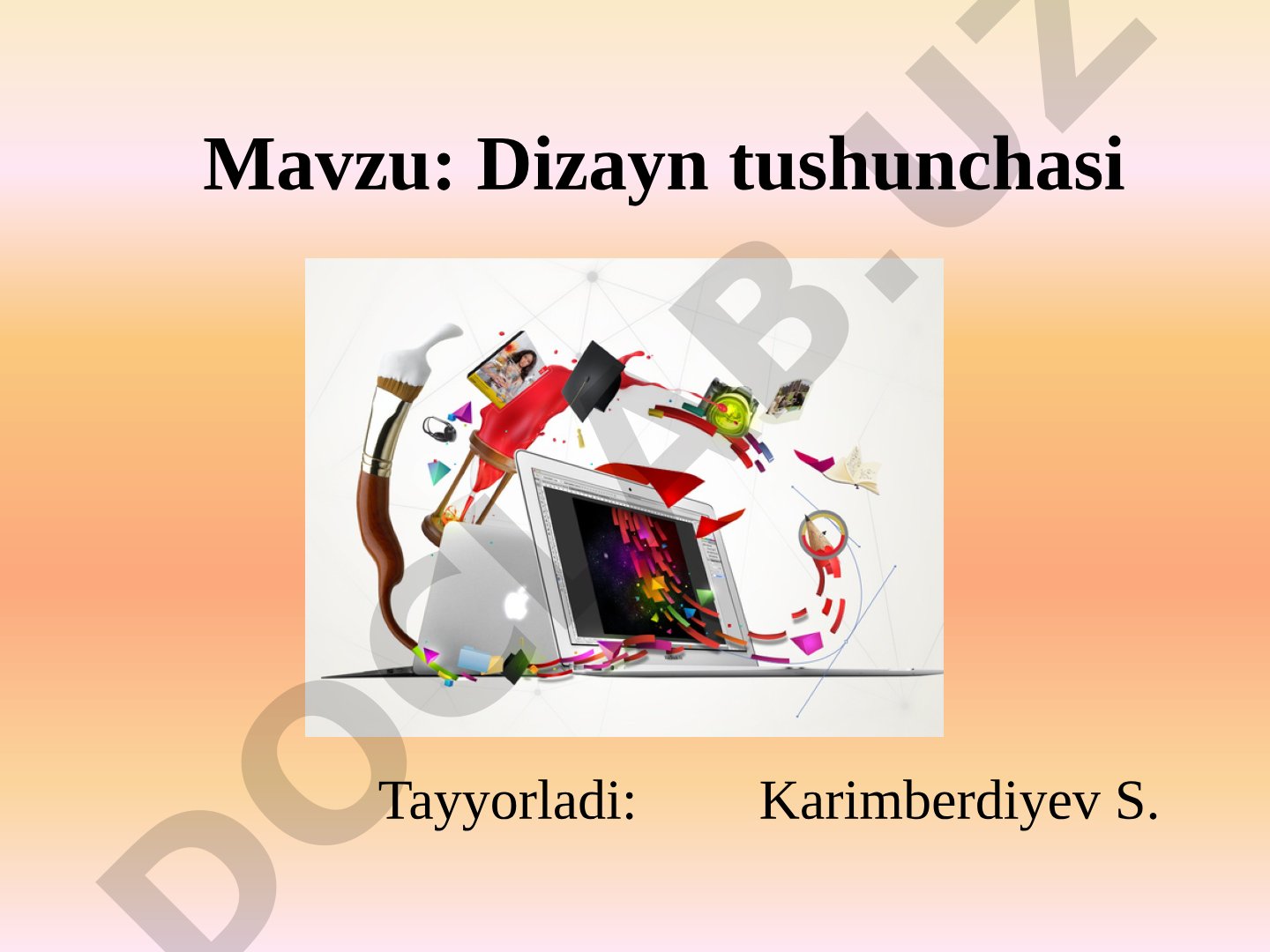 Dizayn tushunchasi