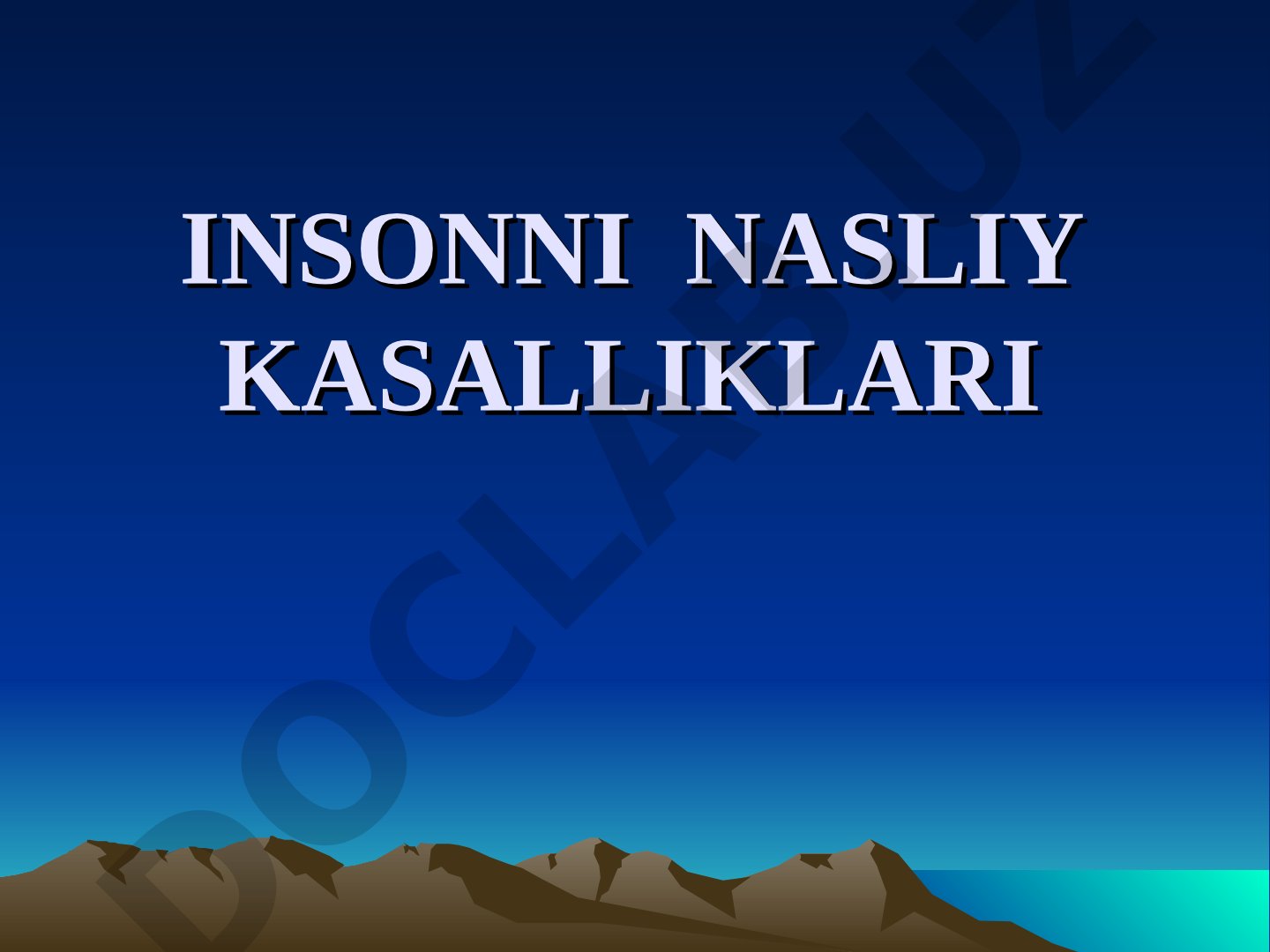 Insonni nasliy kasalliklari
