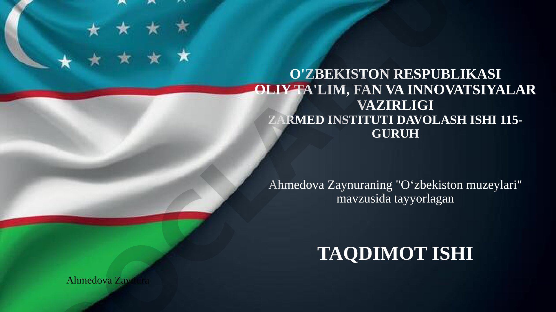 Oʻzbekiston muzeylari
