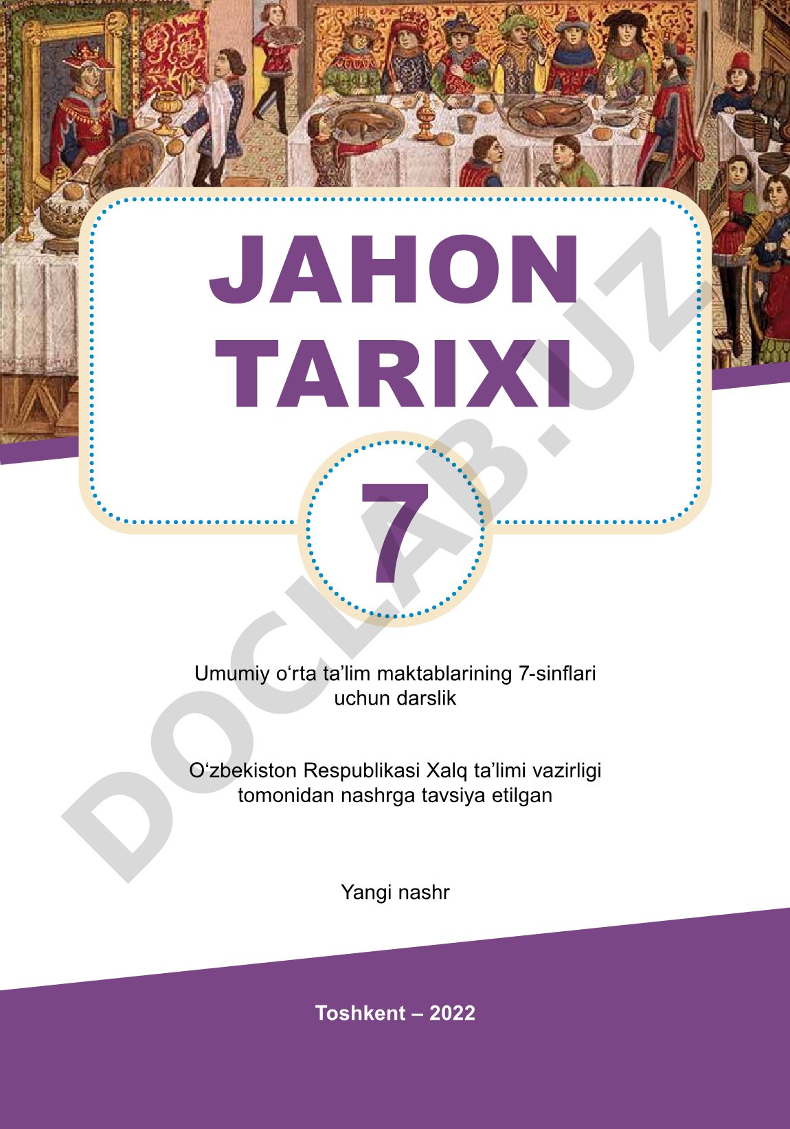 Jahon tarixi 7-sinf darsligi