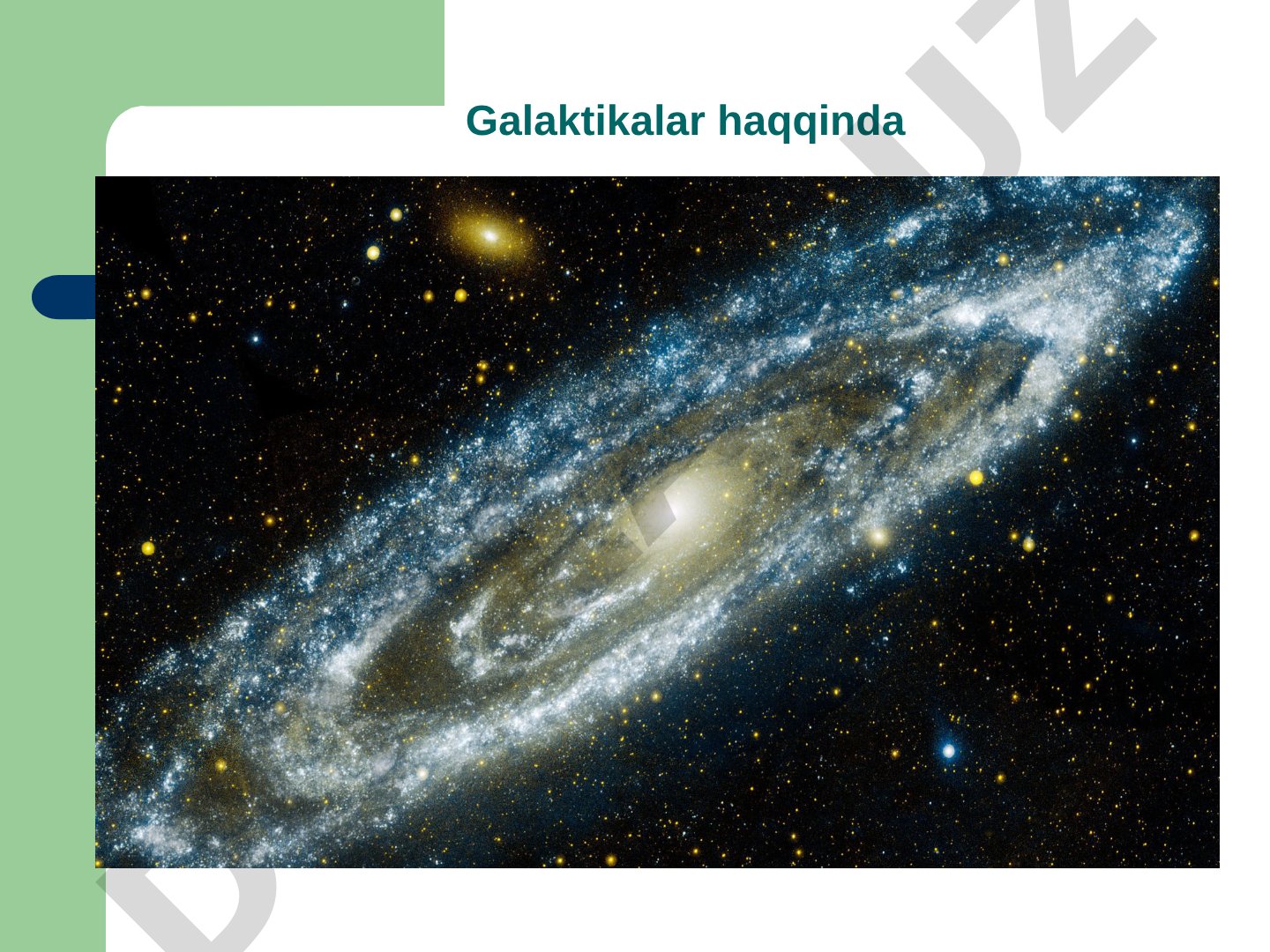Galaktikalar haqiqda