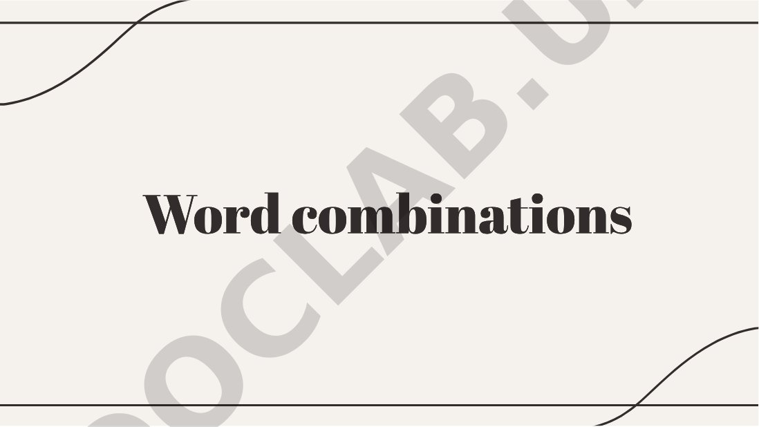 Techniques for combining words to improve English fluency