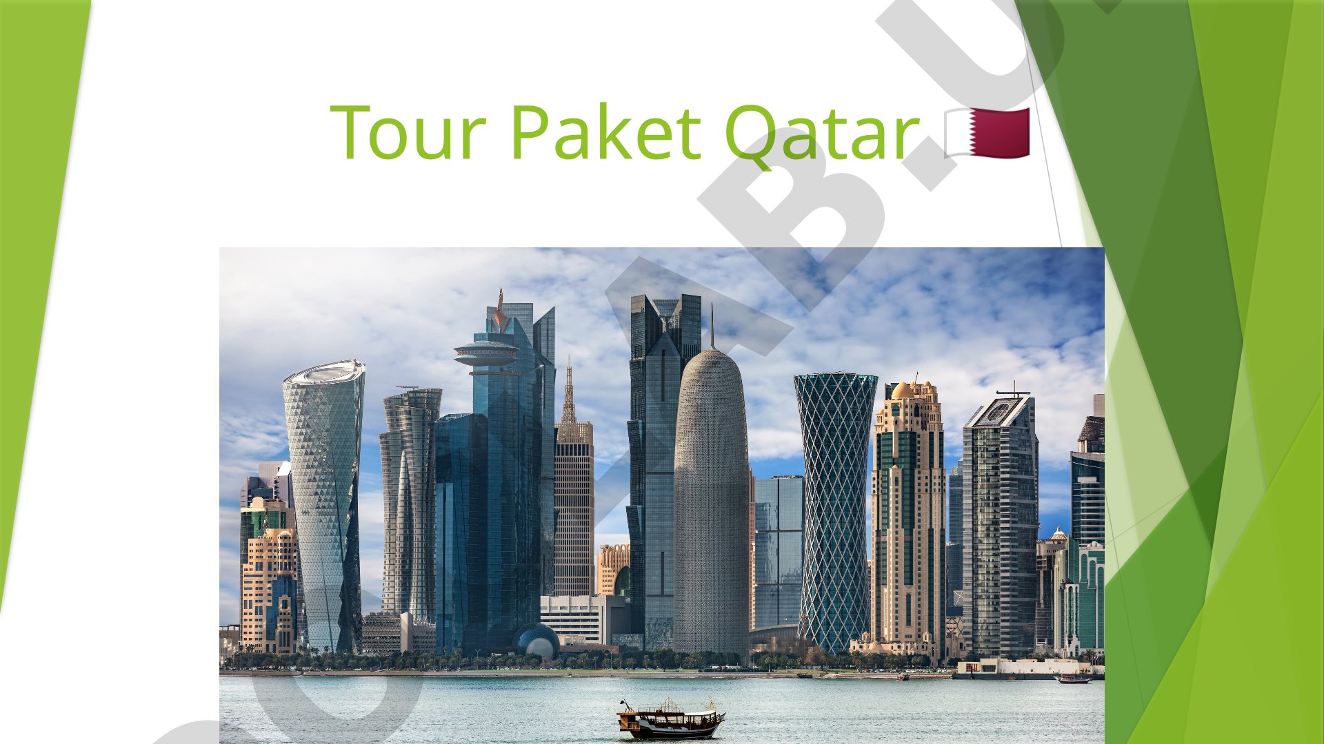 Qatar sayohat paketi