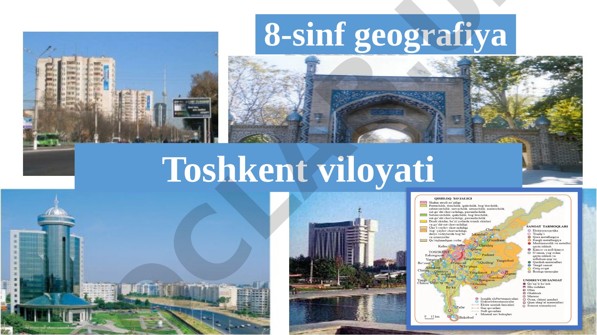Toshkent viloyati sanoati
