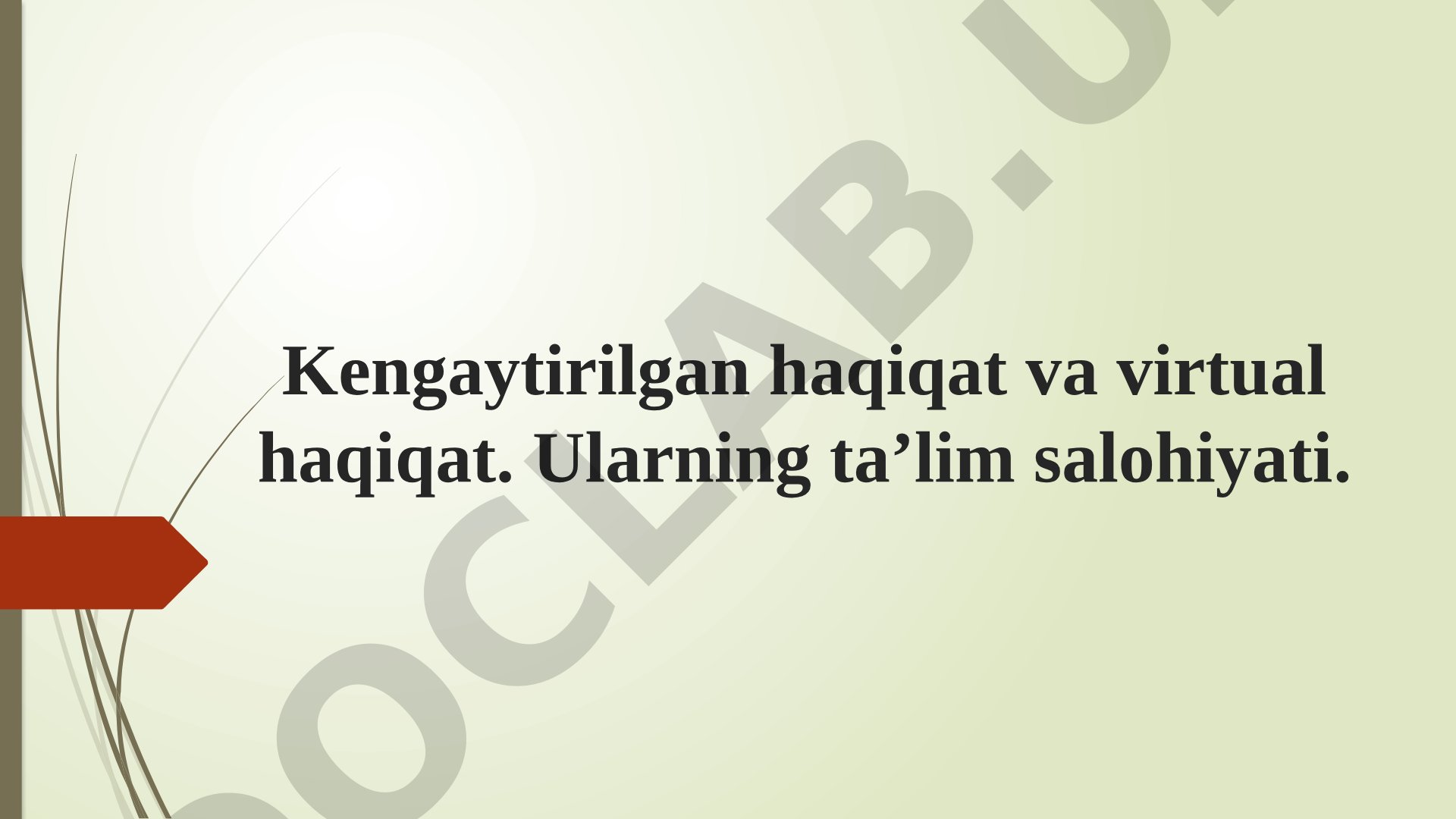 Kengaytirilgan haqiqat va virtual haqiqatning ta'lim salohiyati