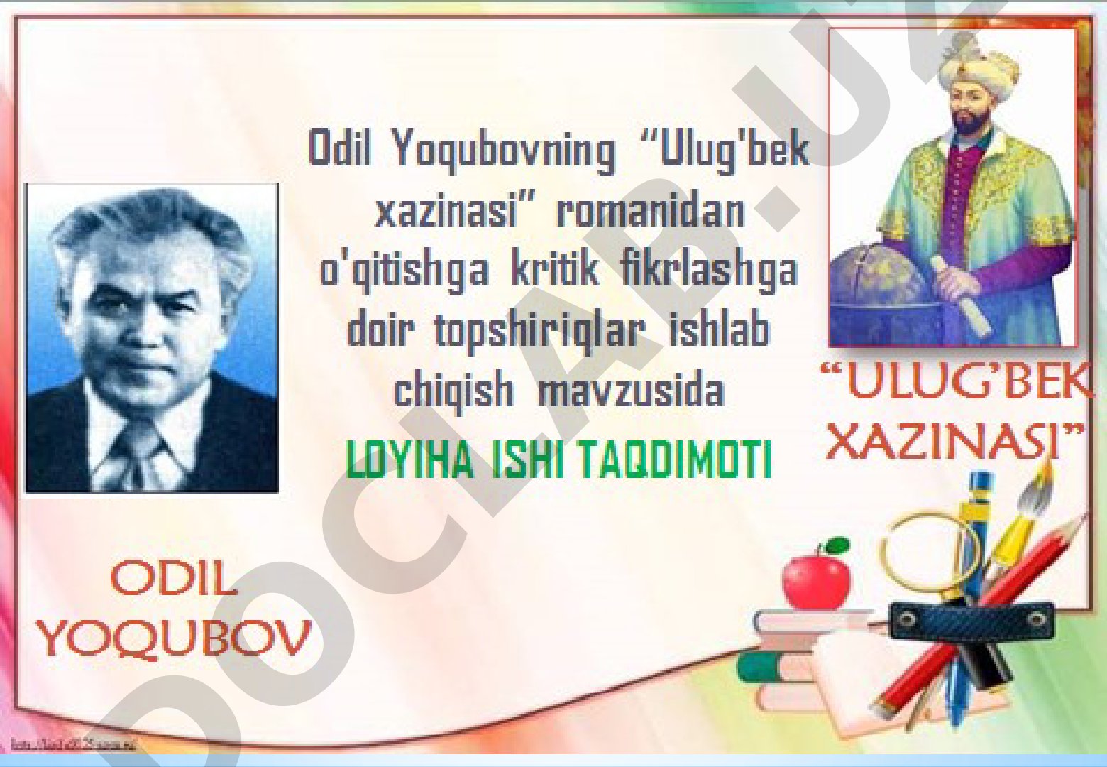 Darsning bosqichlari va tuzilishi