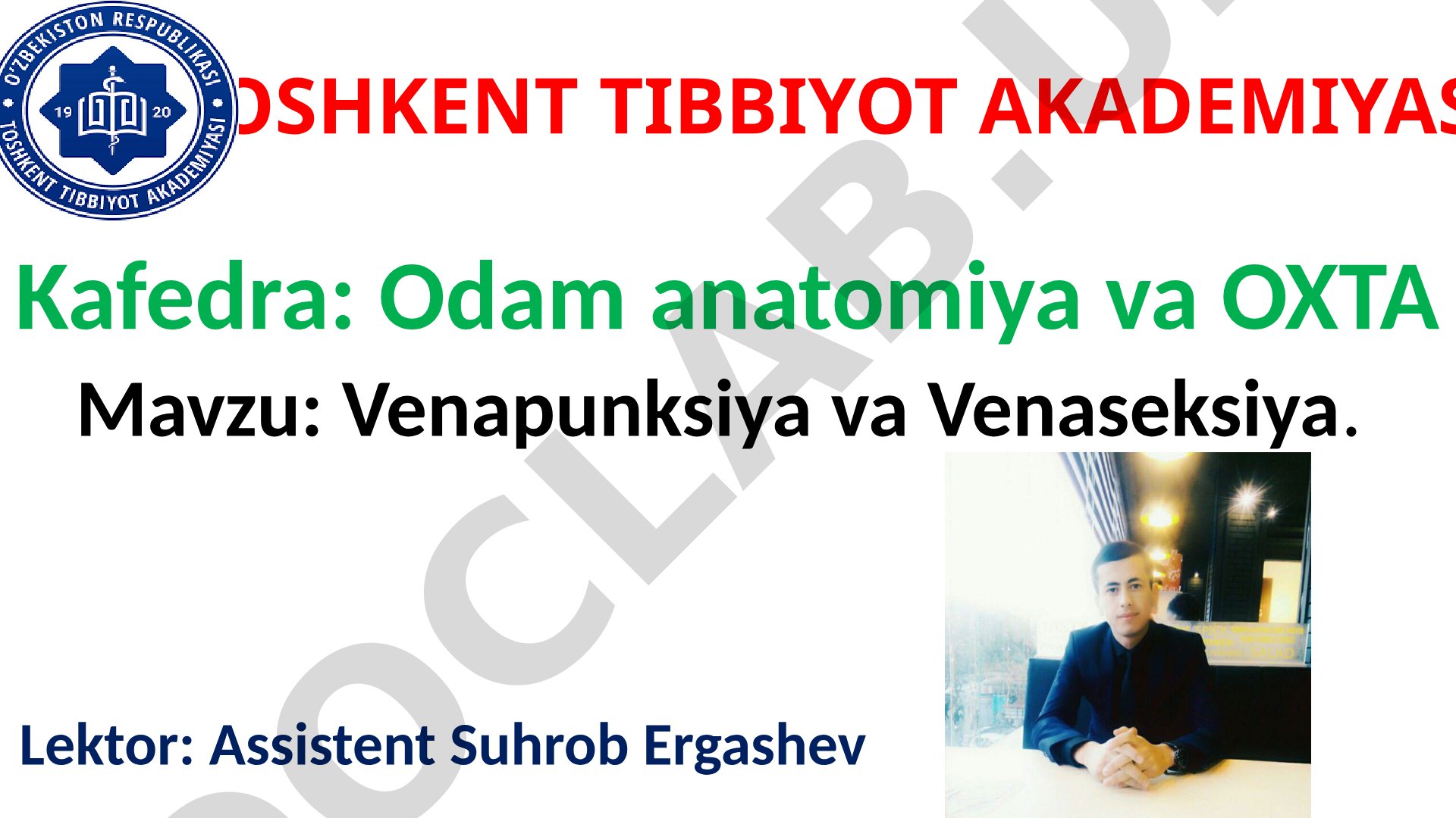 Venapunksiya va Venaseksiya