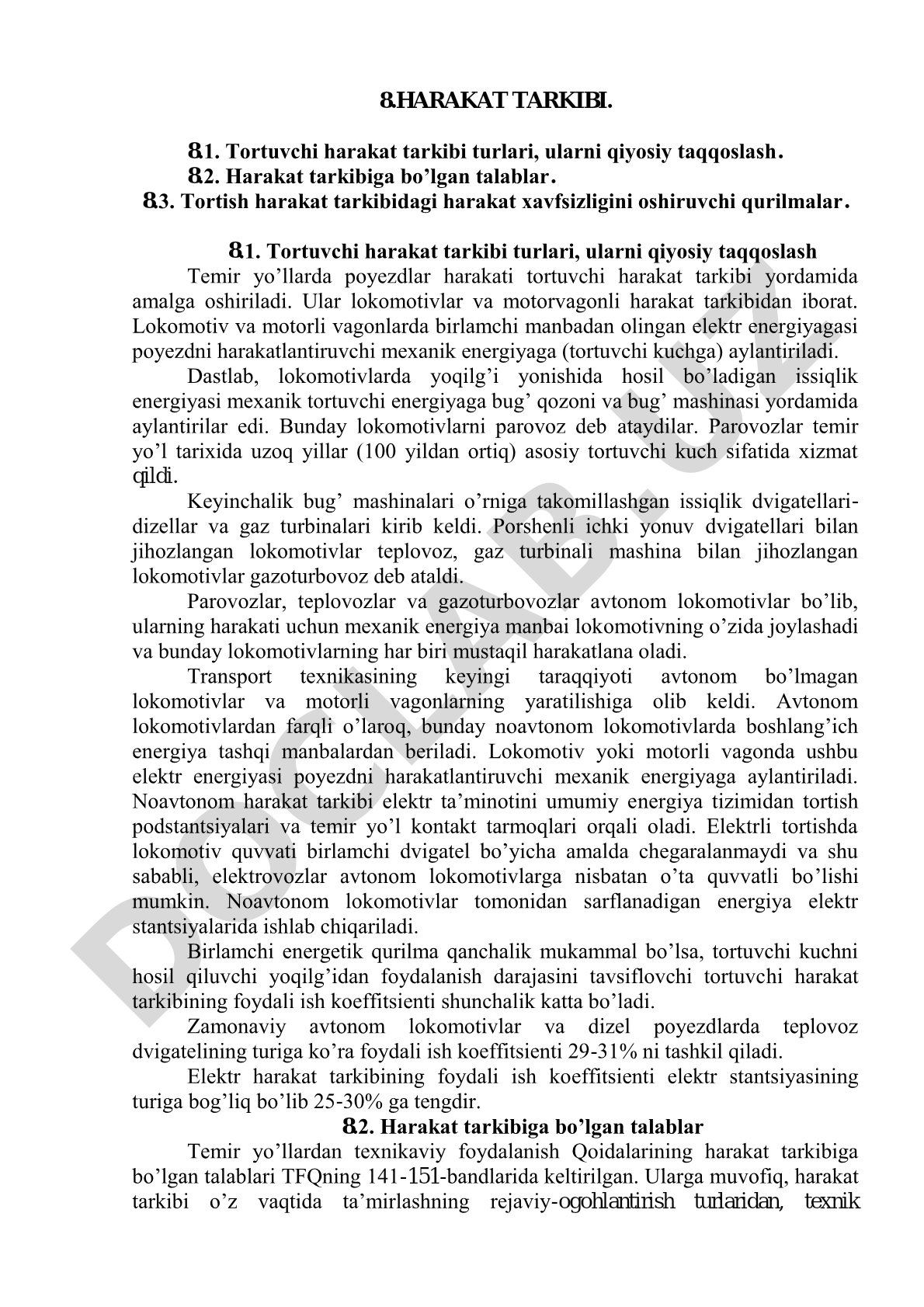 Harakat tarkibi