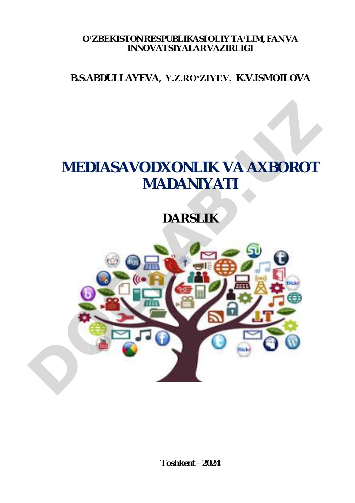 Mediasavodxonlik va axborot madaniyati