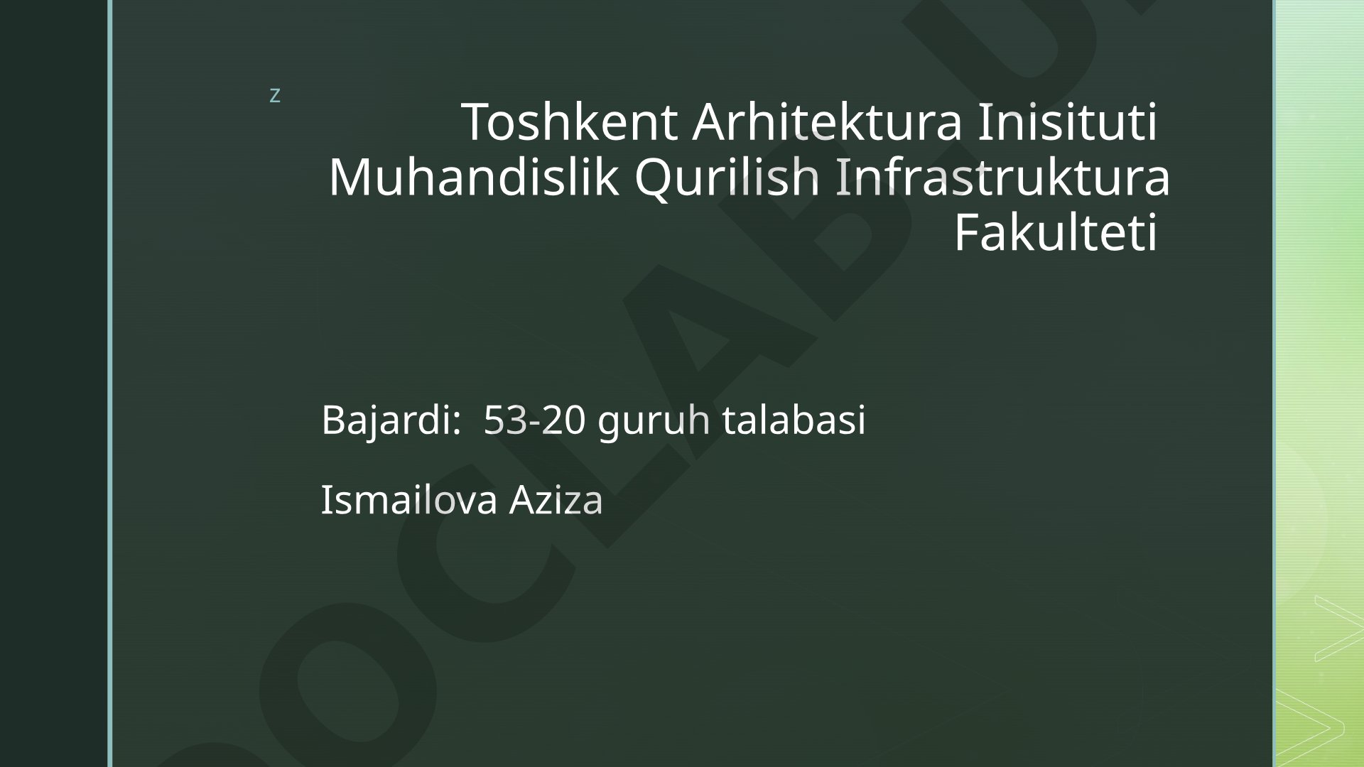 Jonli devorlar haqida taqdimot: turlari, o'simliklar, shakllari
