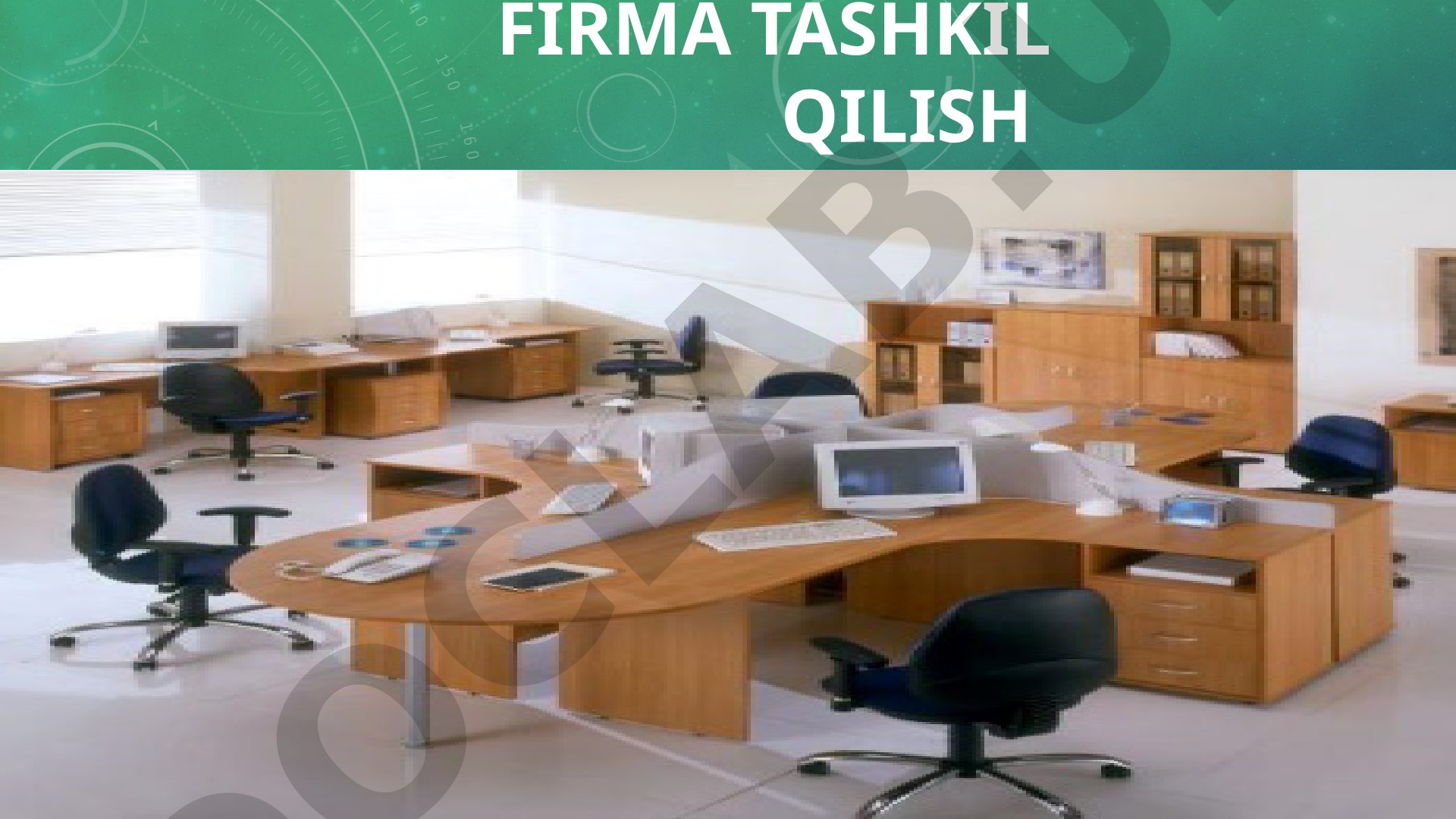 Firma tashkil qilish