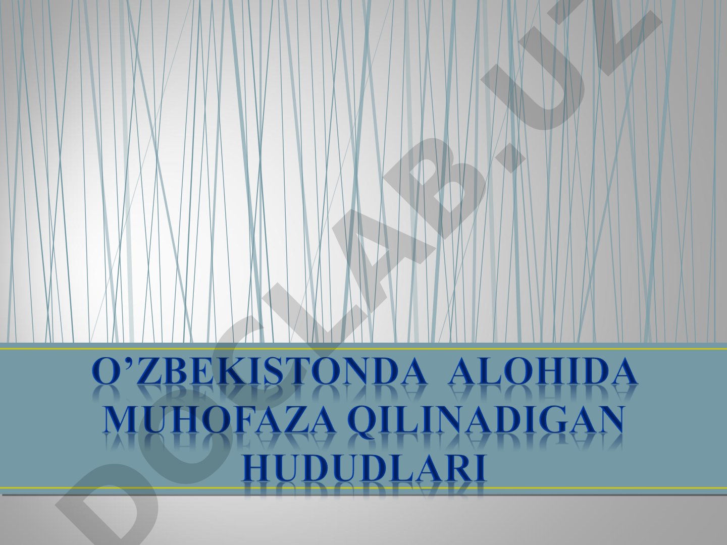 O'zbekiston faunasi va Qizil kitobga kiritilgan hayvonlar
