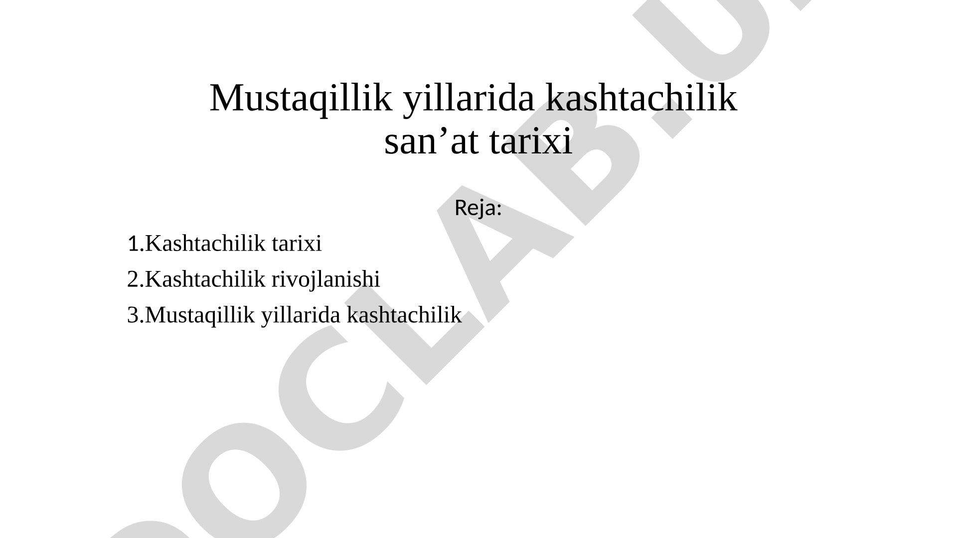 Mustaqillik yillarida kashtachilik san’at tarixi