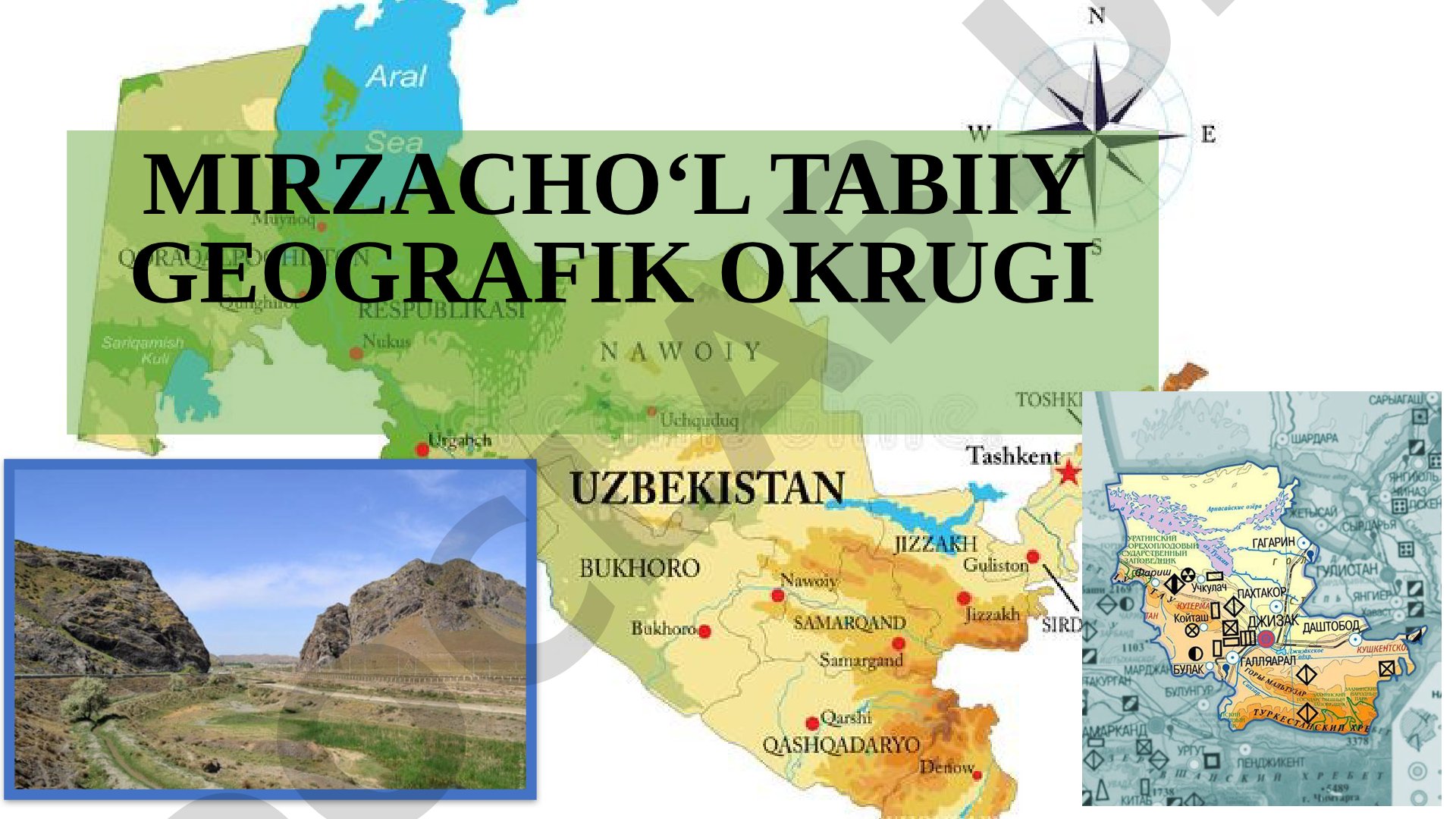 Mirzacho‘l tabiiy geografik okrugi