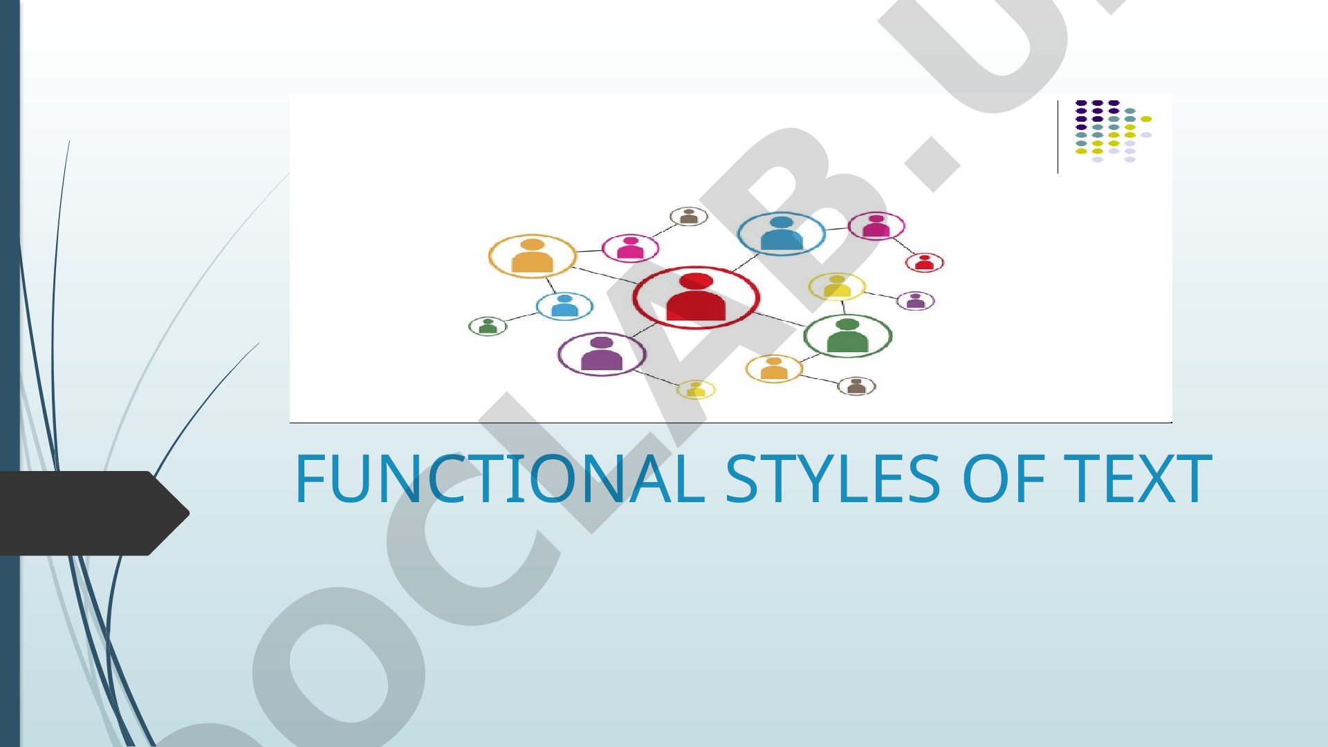 Functional Styles of Text