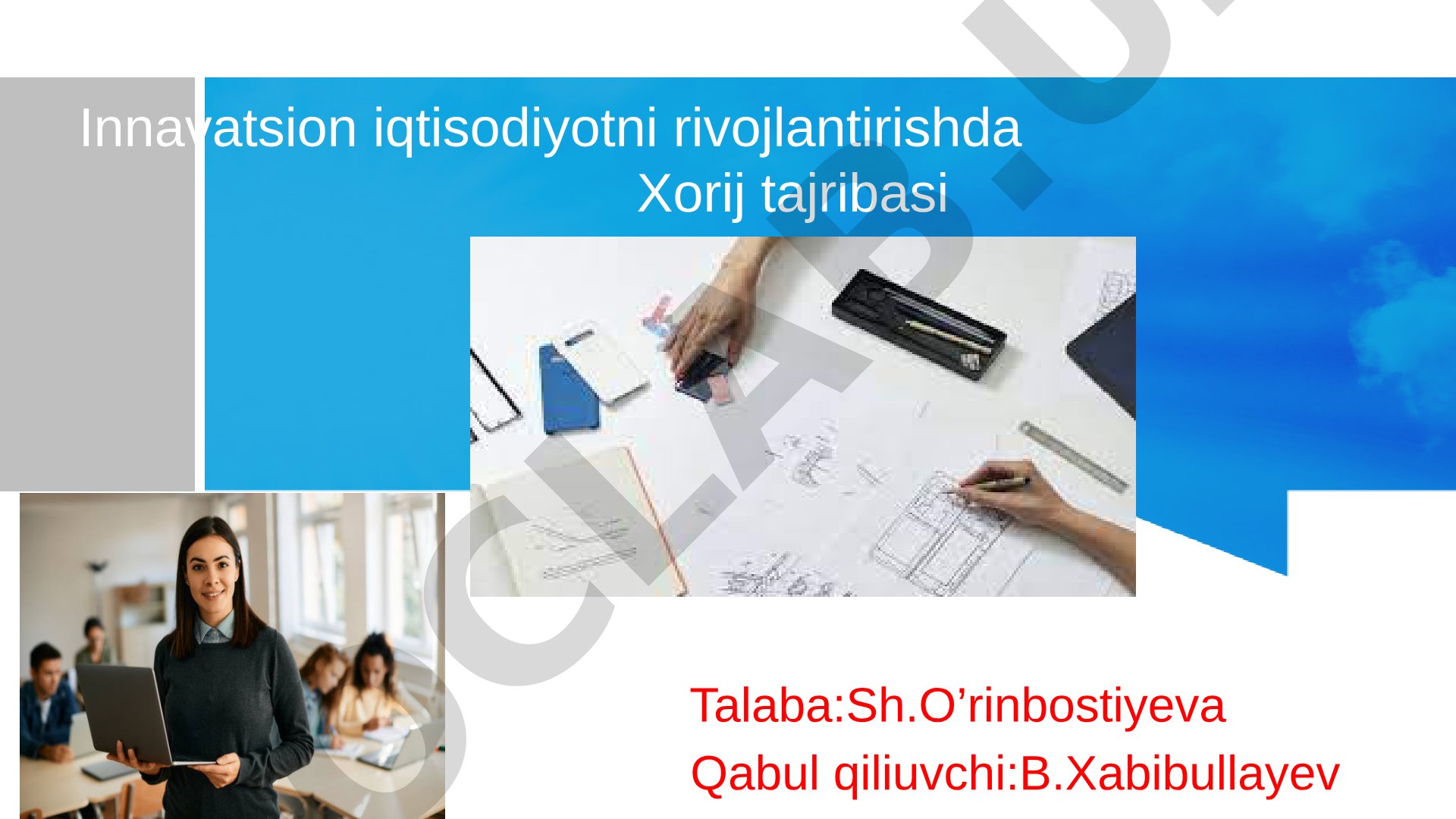 Innavatsion iqtisodiyotni rivojlantirishda Xorij tajribasi