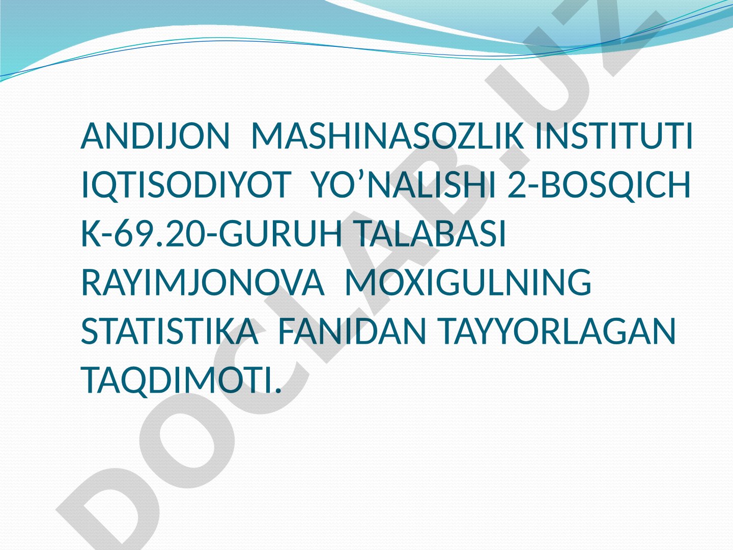 Mahsulot tannarxi va uning pasaytirish muommolari