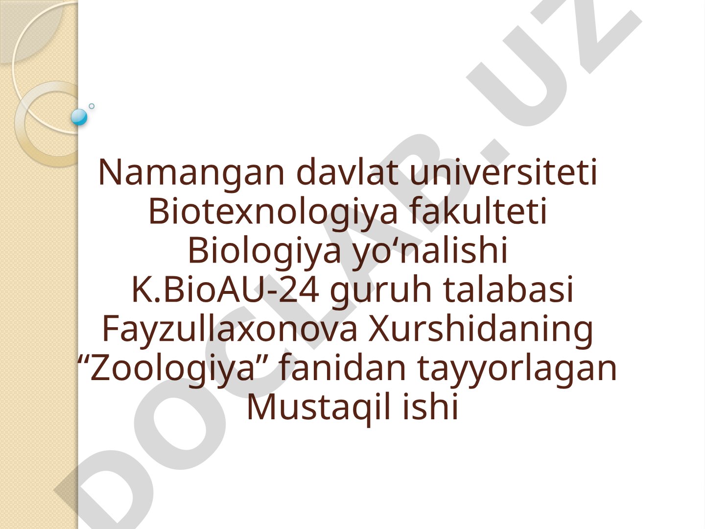 Chipor chayon (butlus eupeus) Falanga (Galeodes araneoides) va It kana (ixodes ricinus)larning tashqi va ichki tuzilishini o‘rganish