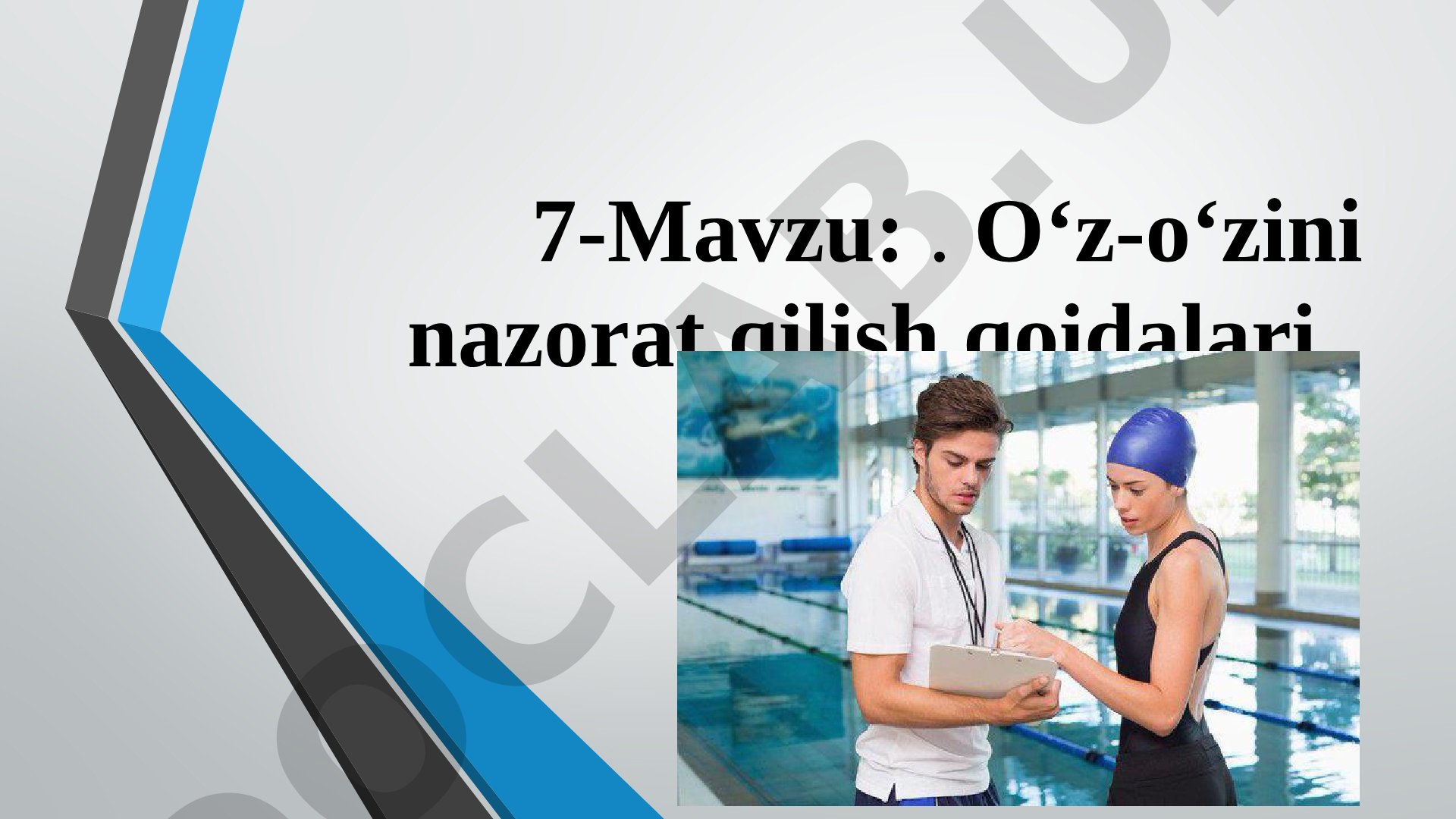 O‘z-o‘zini nazorat qilish qoidalari