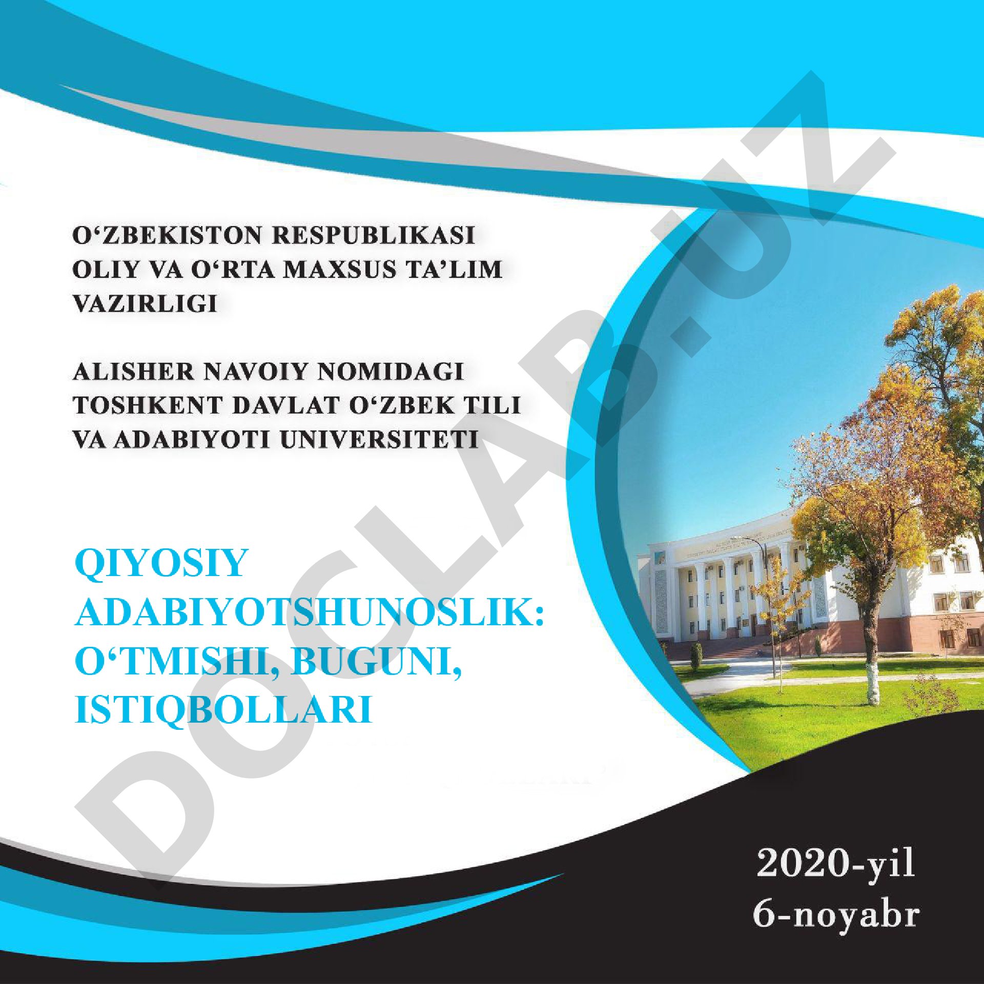 Qiyosiy adabiyotshunoslik: o'tmishi, buguni, istiqbollari