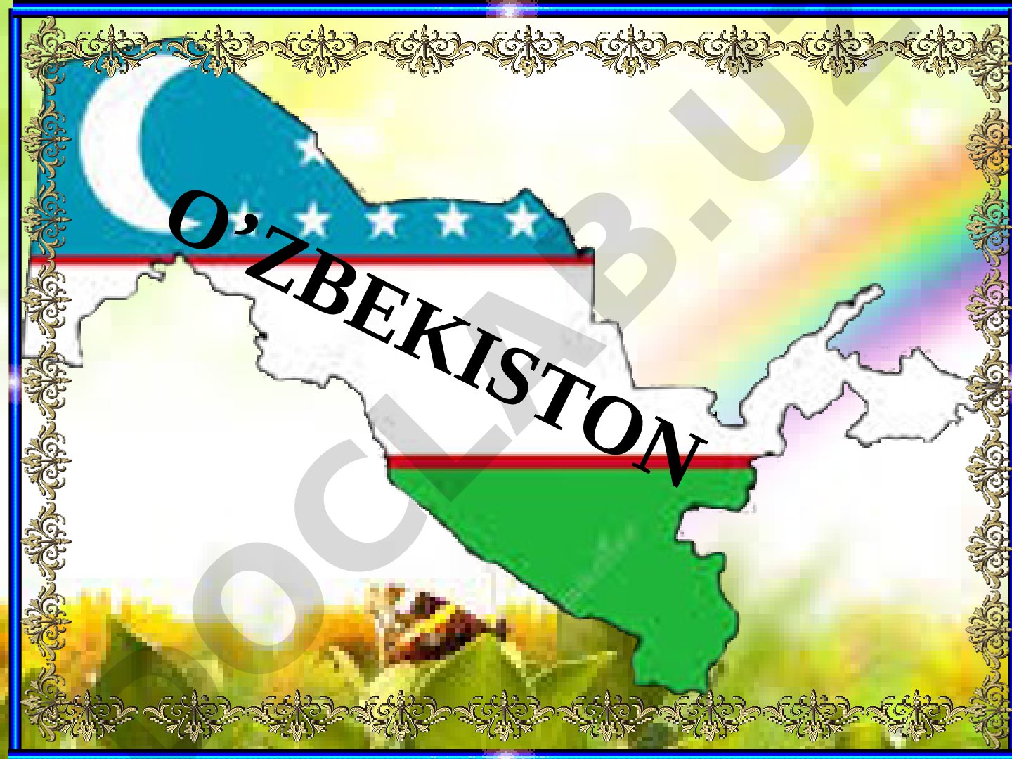 O'zbekiston Respublikasi Konstitutsiyasining asosiy qoidalari