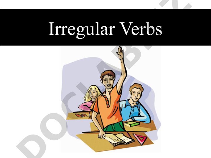Common Irregular Verbs in English