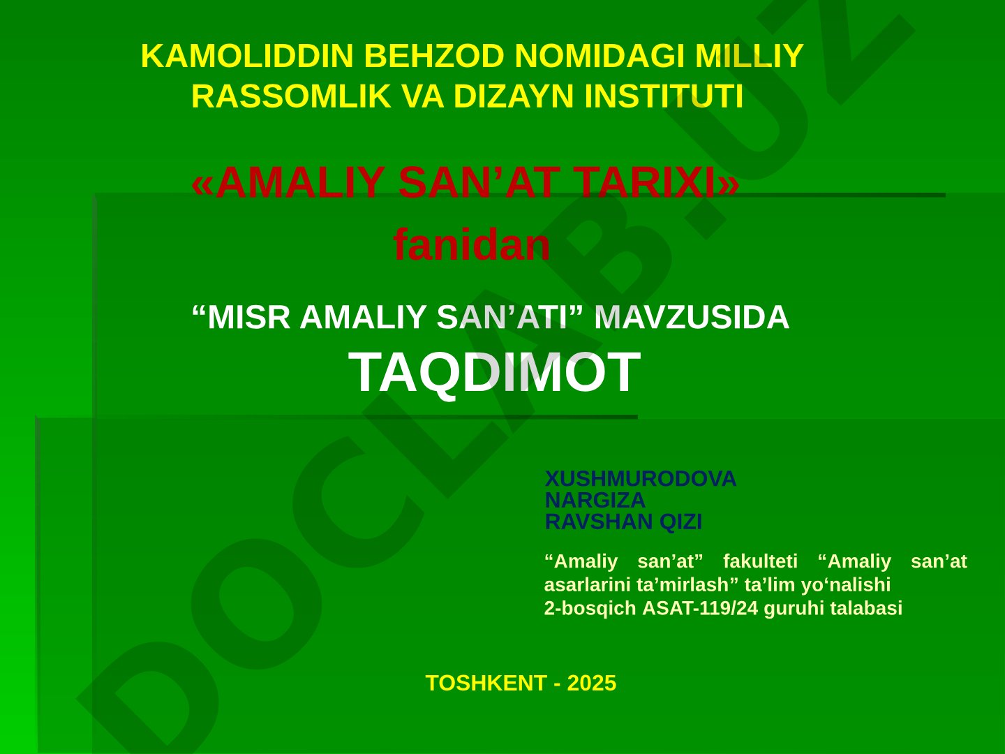 Misr amaliy san'ati